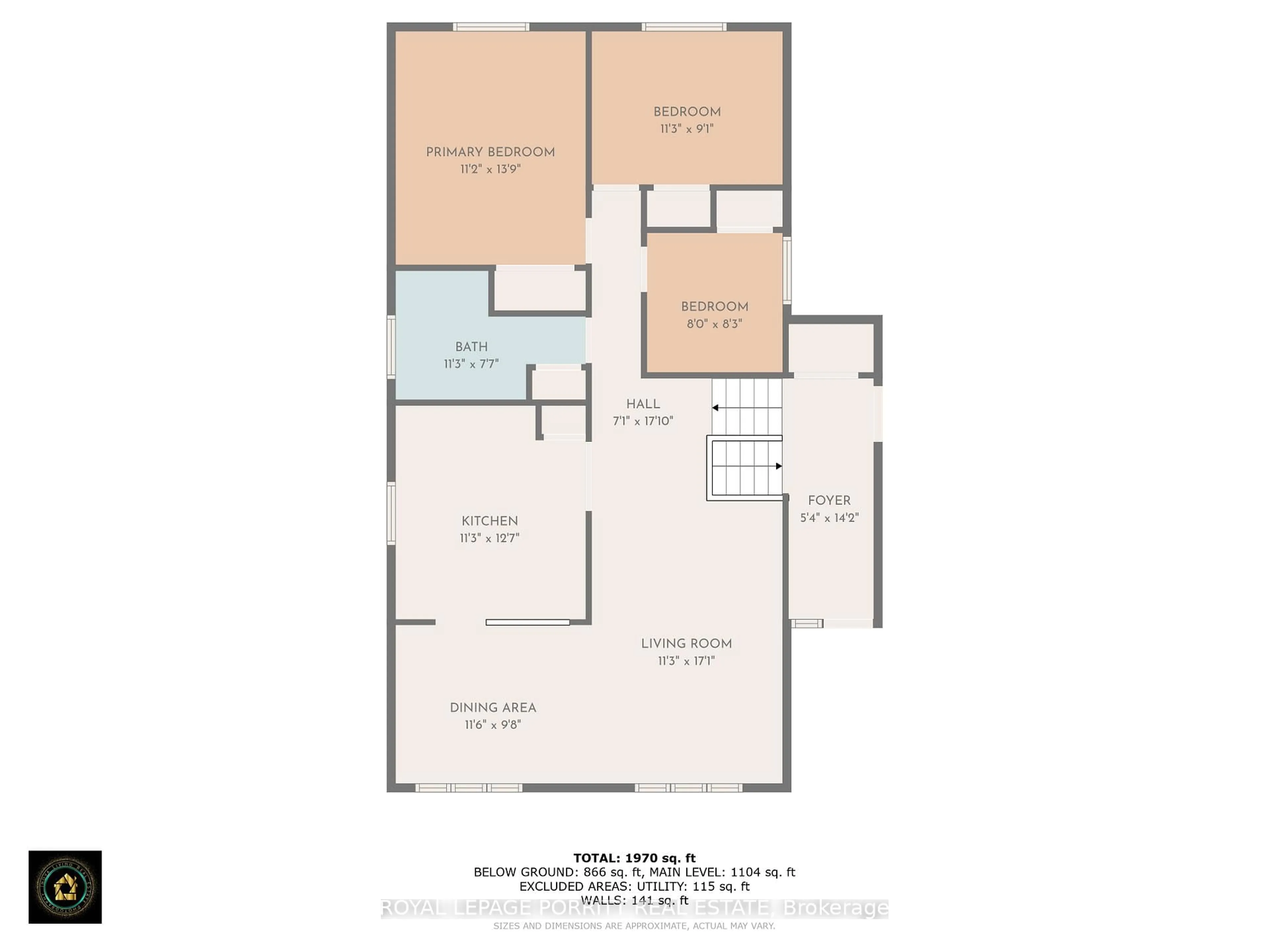 Floor plan for 55 Windsor Dr, Brant Ontario N0E 1N0
