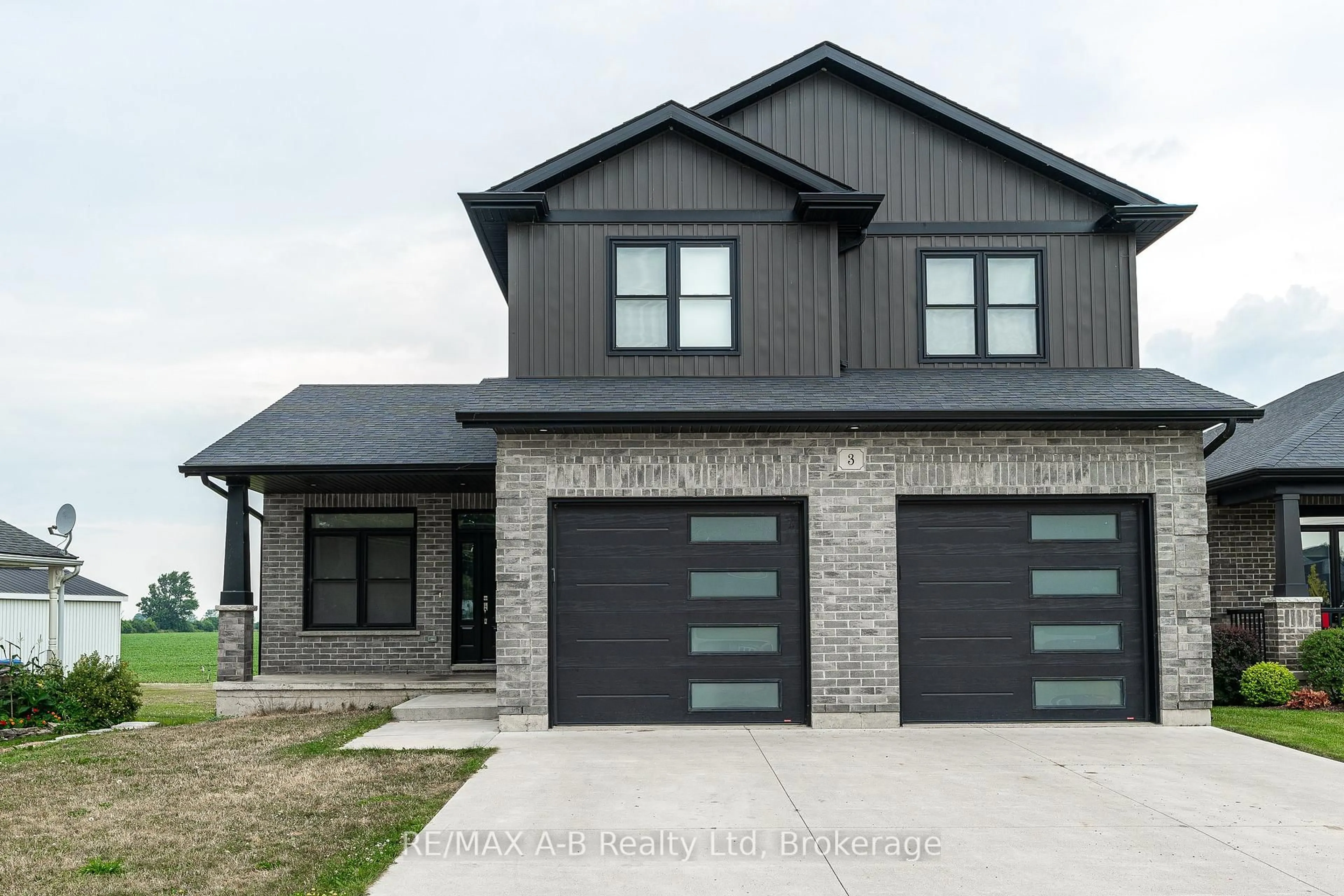 Home with brick exterior material, street for 3 Glass St, St. Marys Ontario N4X 1E5