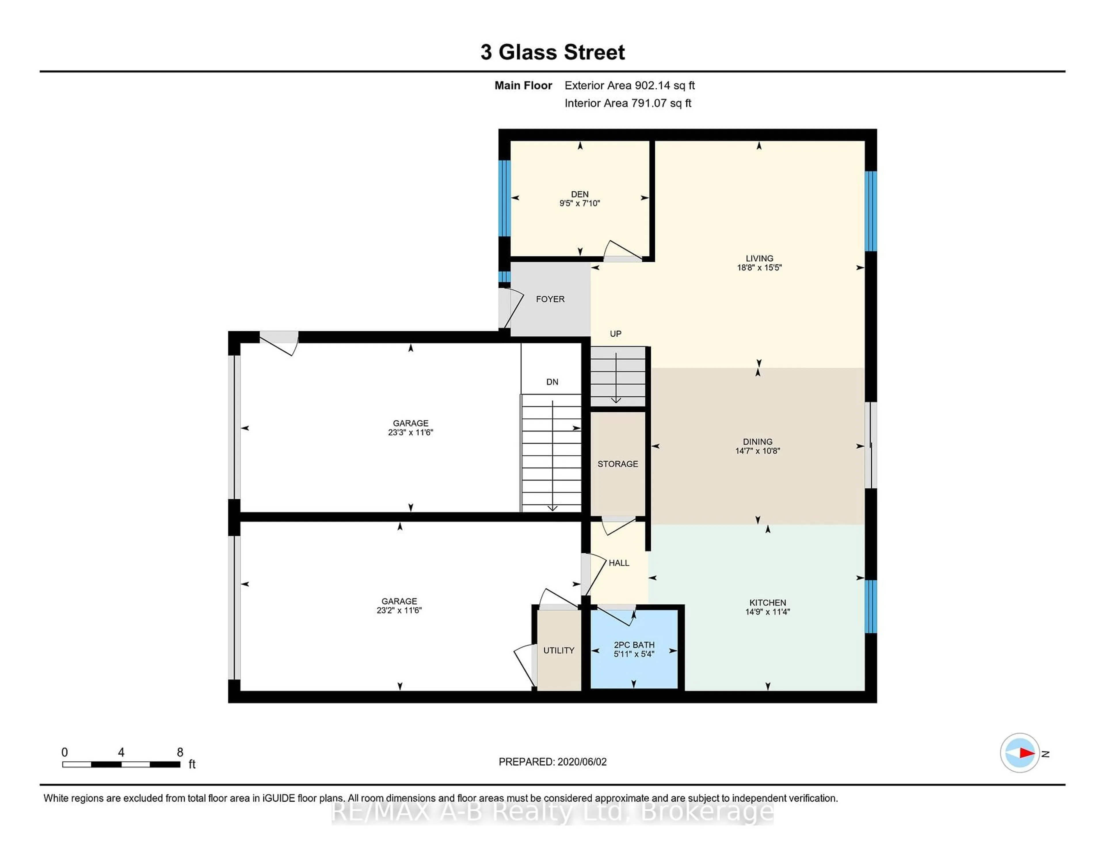 Floor plan for 3 Glass St, St. Marys Ontario N4X 1E5