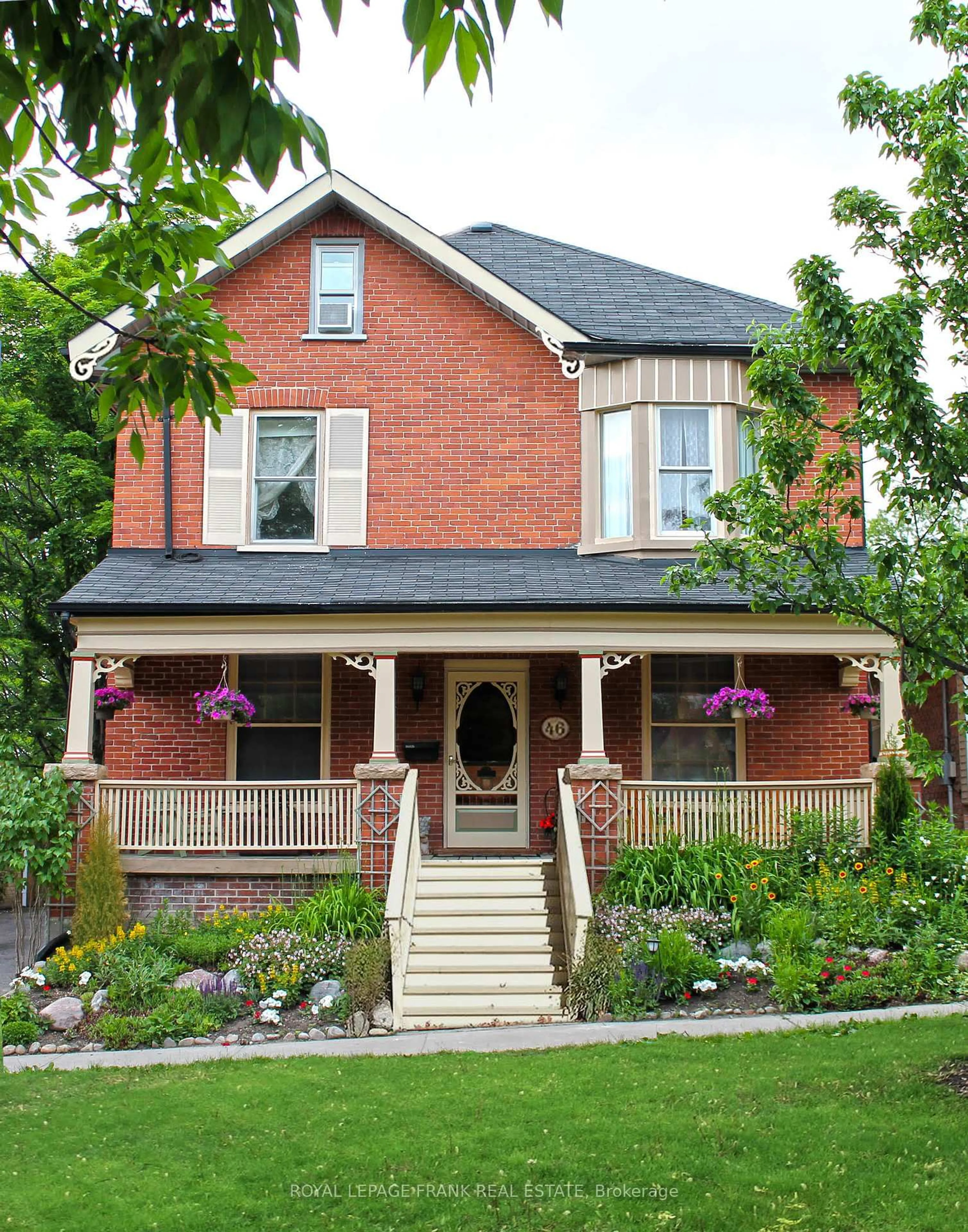 Home with brick exterior material, street for 46 Sophia St, Peterborough East Ontario K9H 1E1