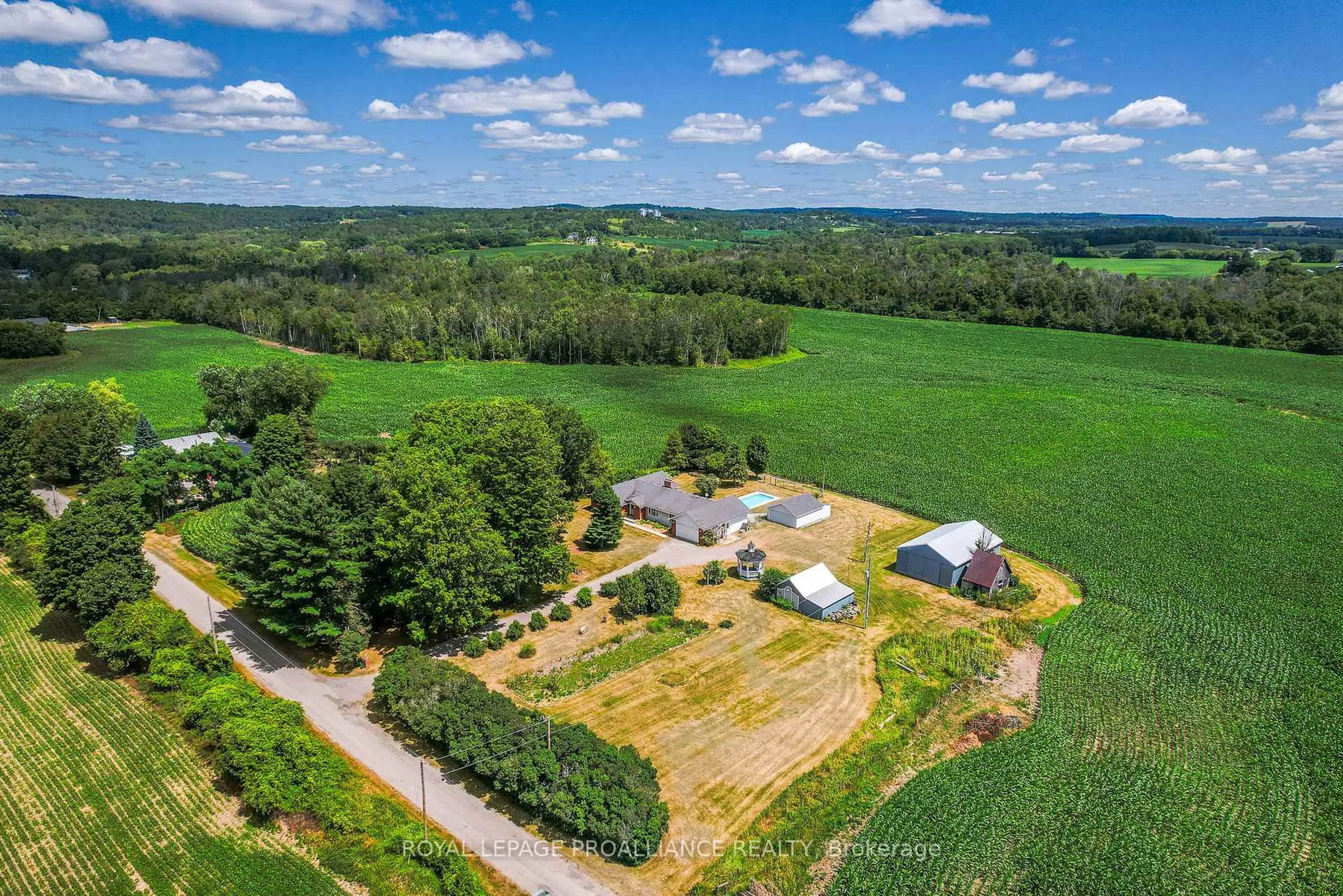 A pic from outside/outdoor area/front of a property/back of a property/a pic from drone, unknown for 117 Beauchamp Rd, Alnwick/Haldimand Ontario K0K 2G0