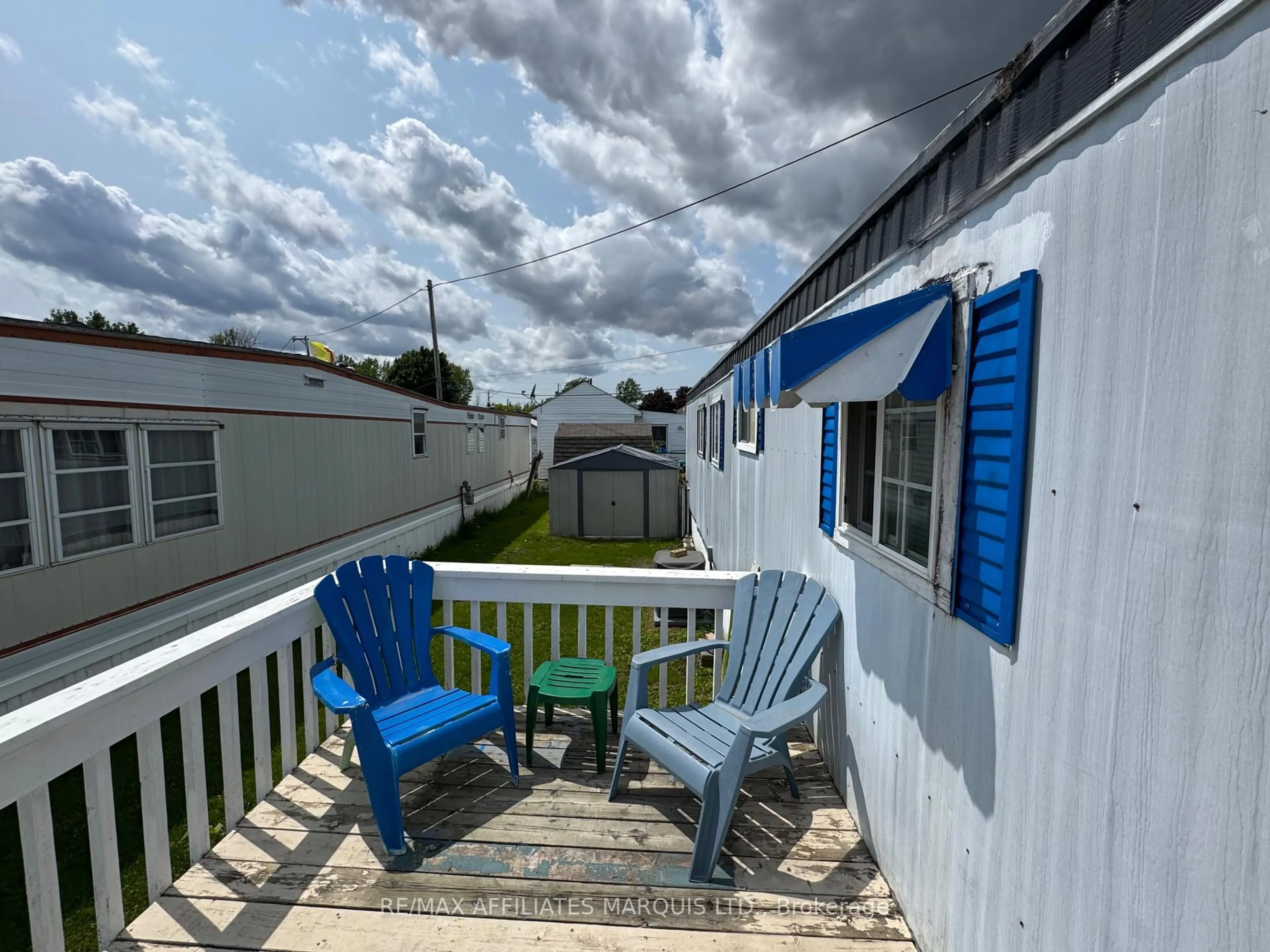 Patio, water/lake/river/ocean view for 25 County Road 31 Rd #38, South Dundas Ontario K0C 1X0