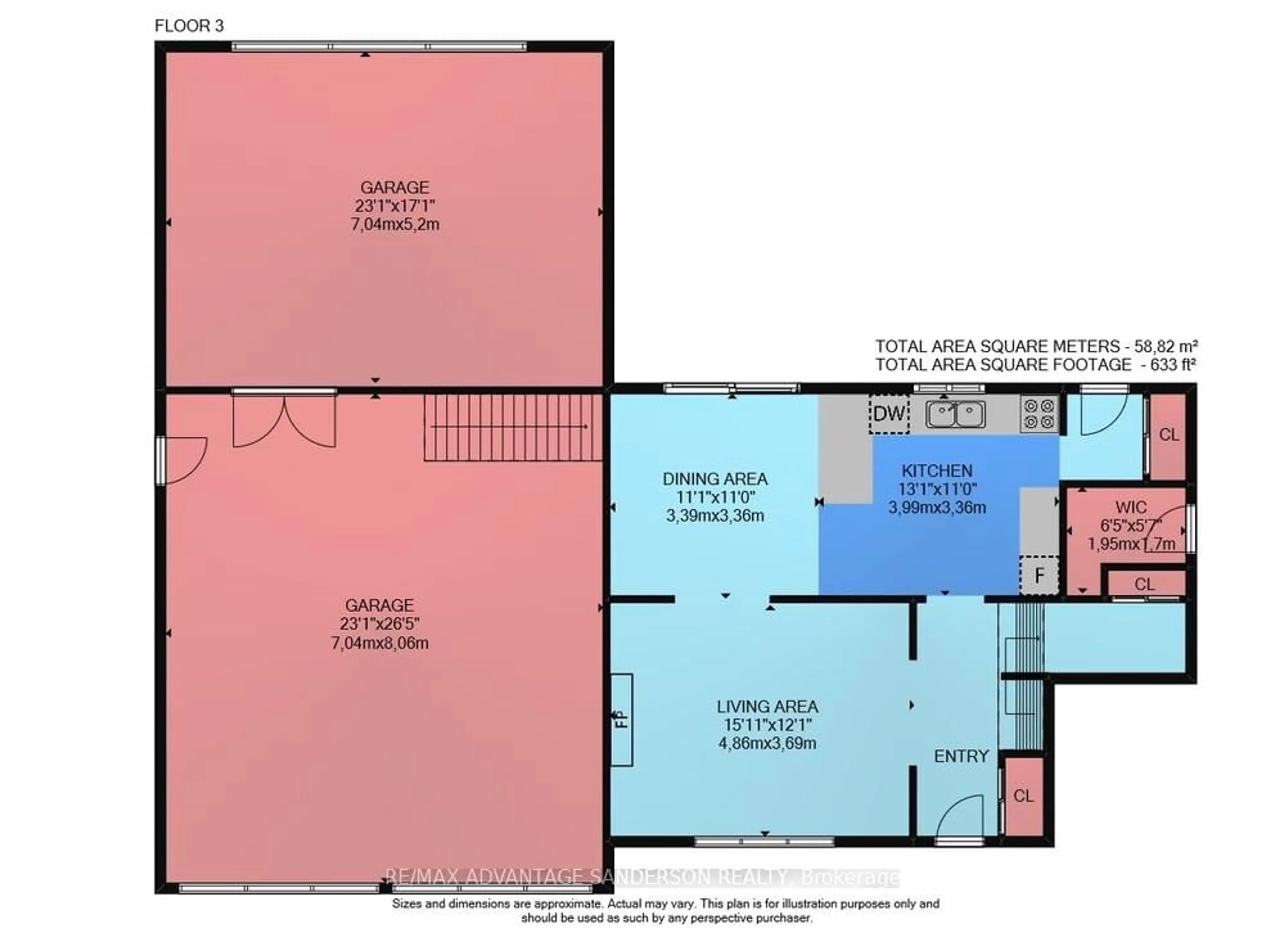 Floor plan for 119 Brookfield St, Middlesex Centre Ontario N0M 1P0