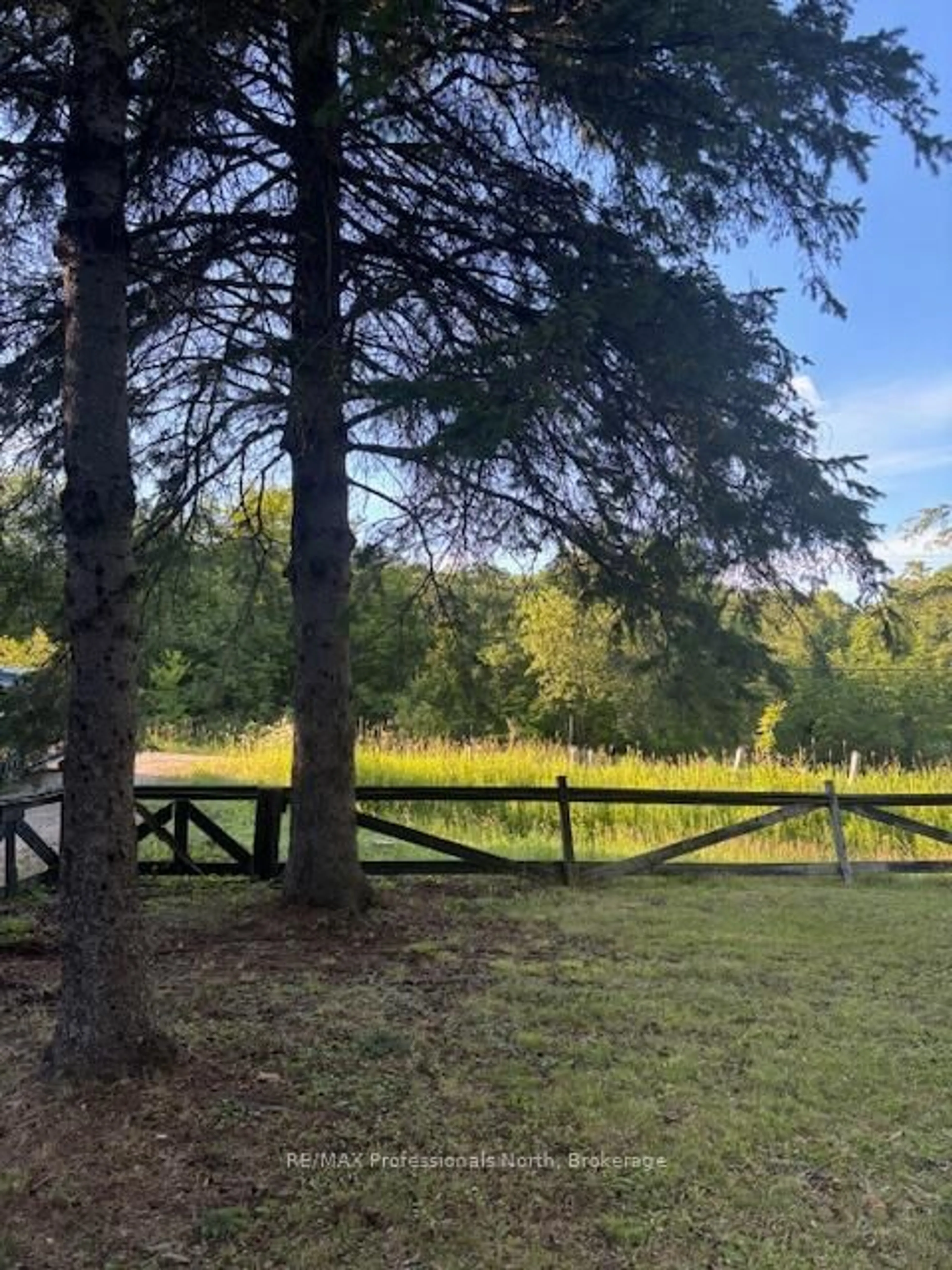 A pic from outside/outdoor area/front of a property/back of a property/a pic from drone, forest/trees view for 1078 South Lake Rd, Minden Hills Ontario K0M 2K0