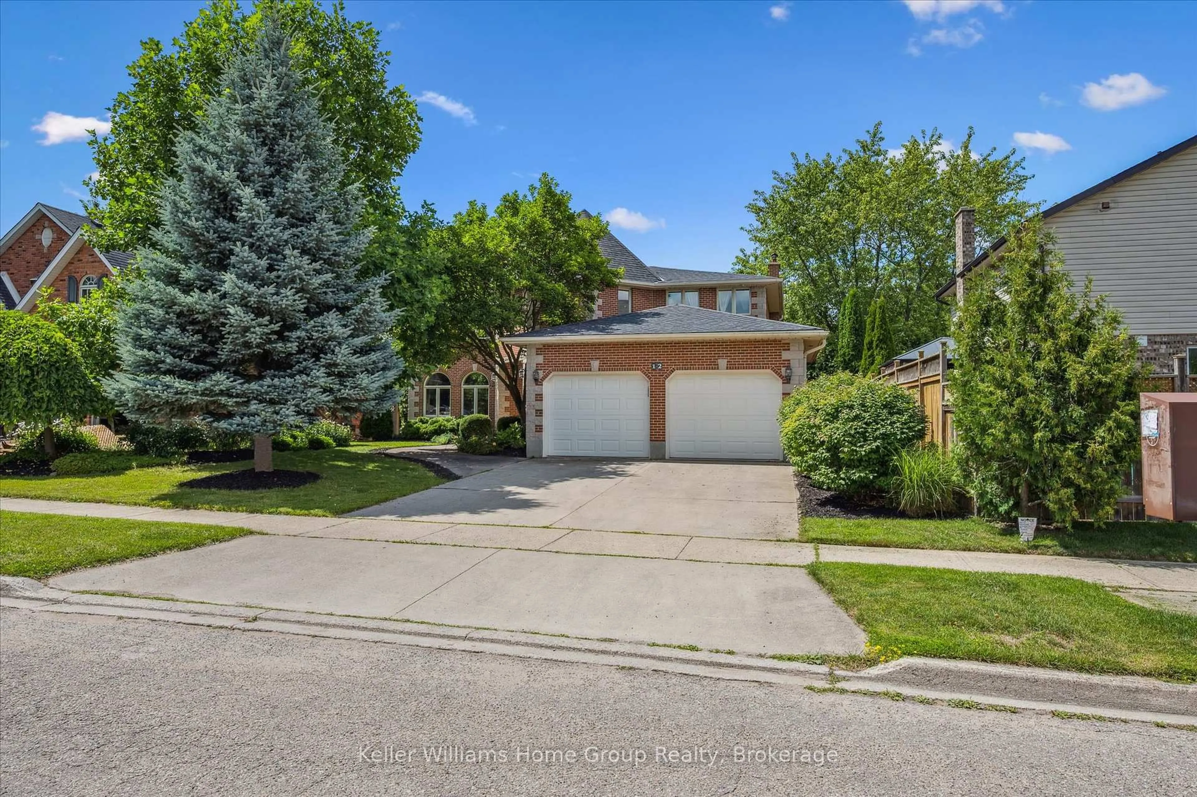 A pic from outside/outdoor area/front of a property/back of a property/a pic from drone, street for 12 Harts Lane, Guelph Ontario N1L 1B1