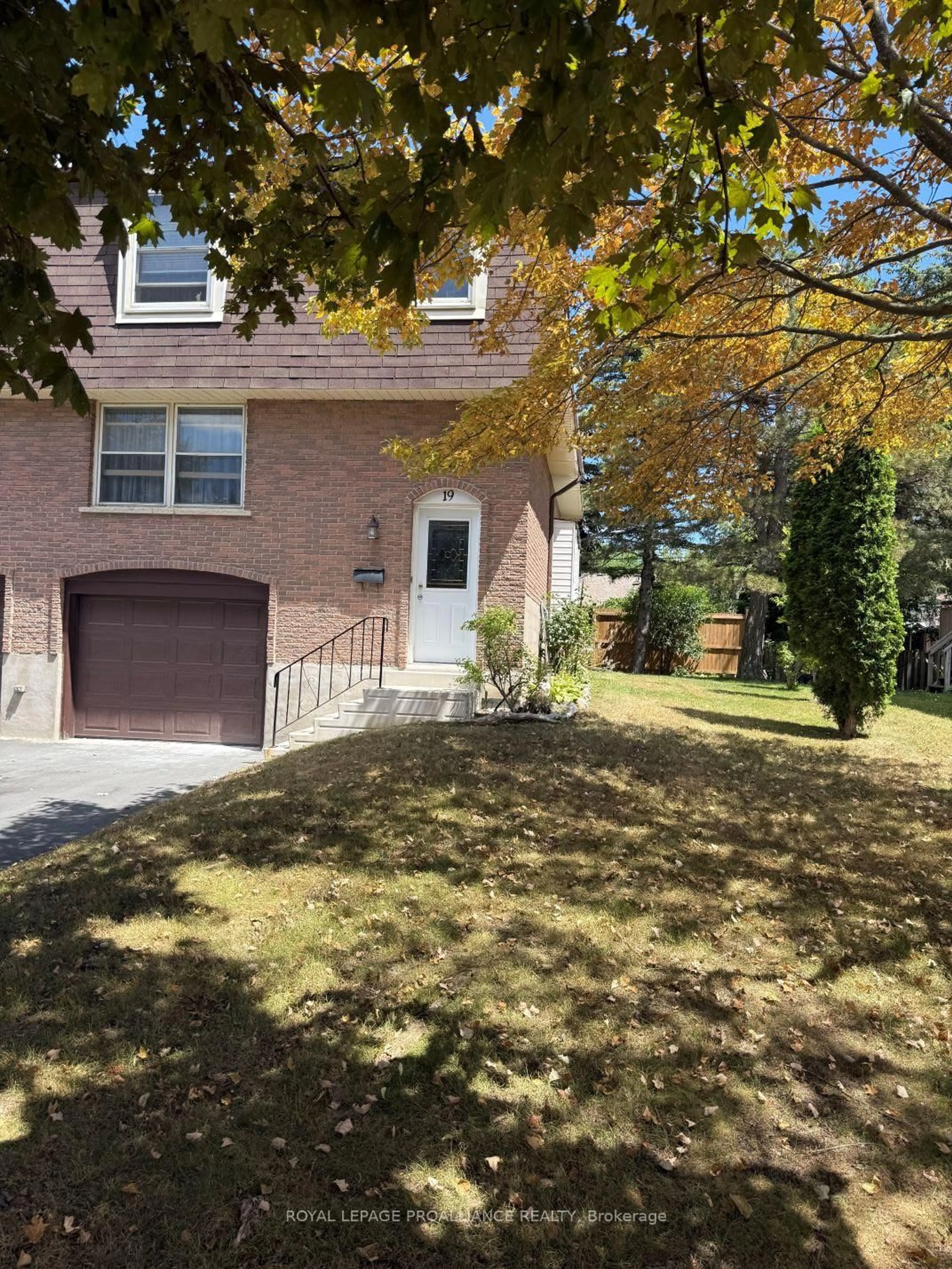 Home with brick exterior material, street for 19 O'Hare St, Belleville Ontario K8P 4R9