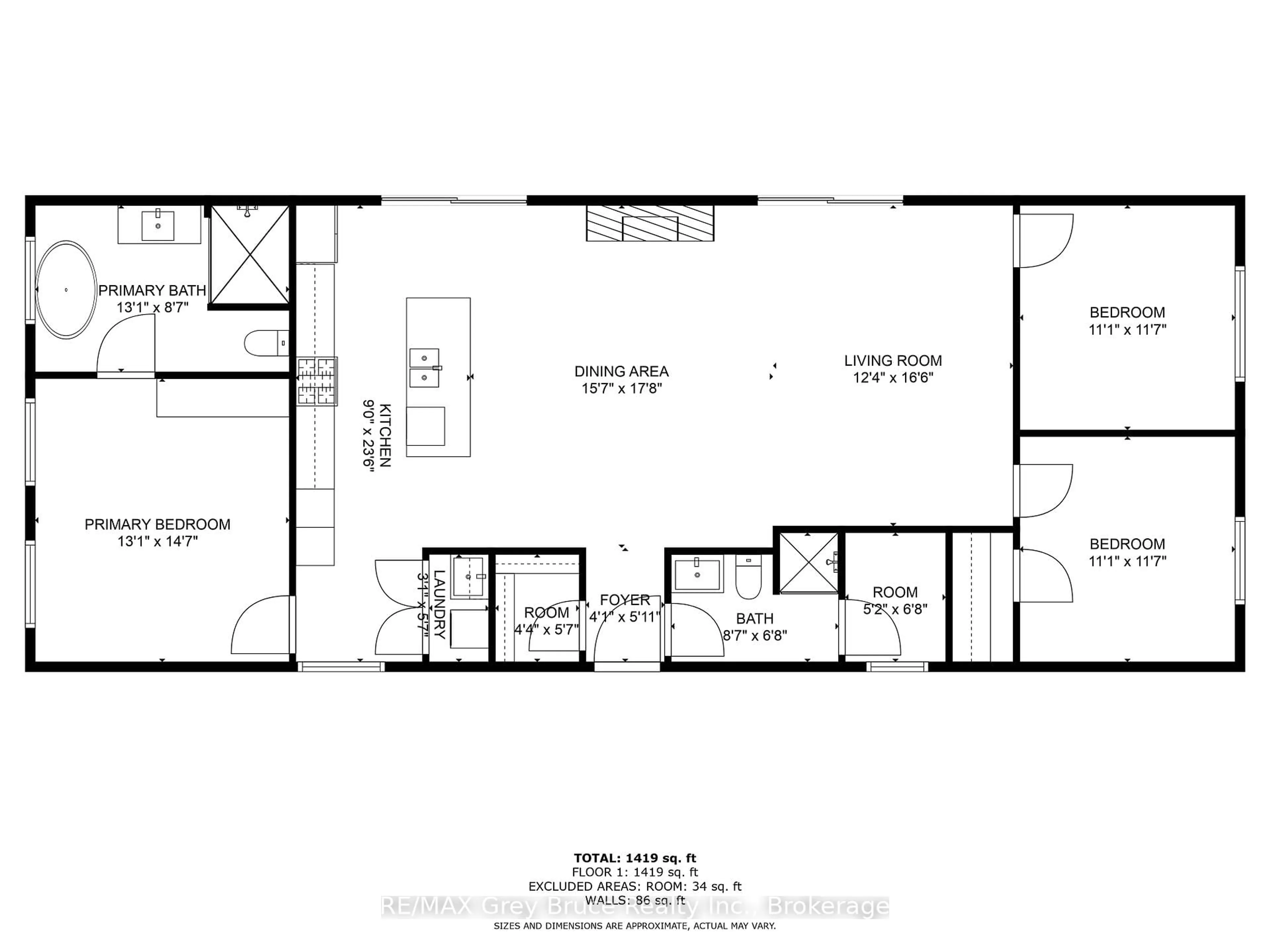 Floor plan for 495204 Traverston Rd, West Grey Ontario N0C 1H0