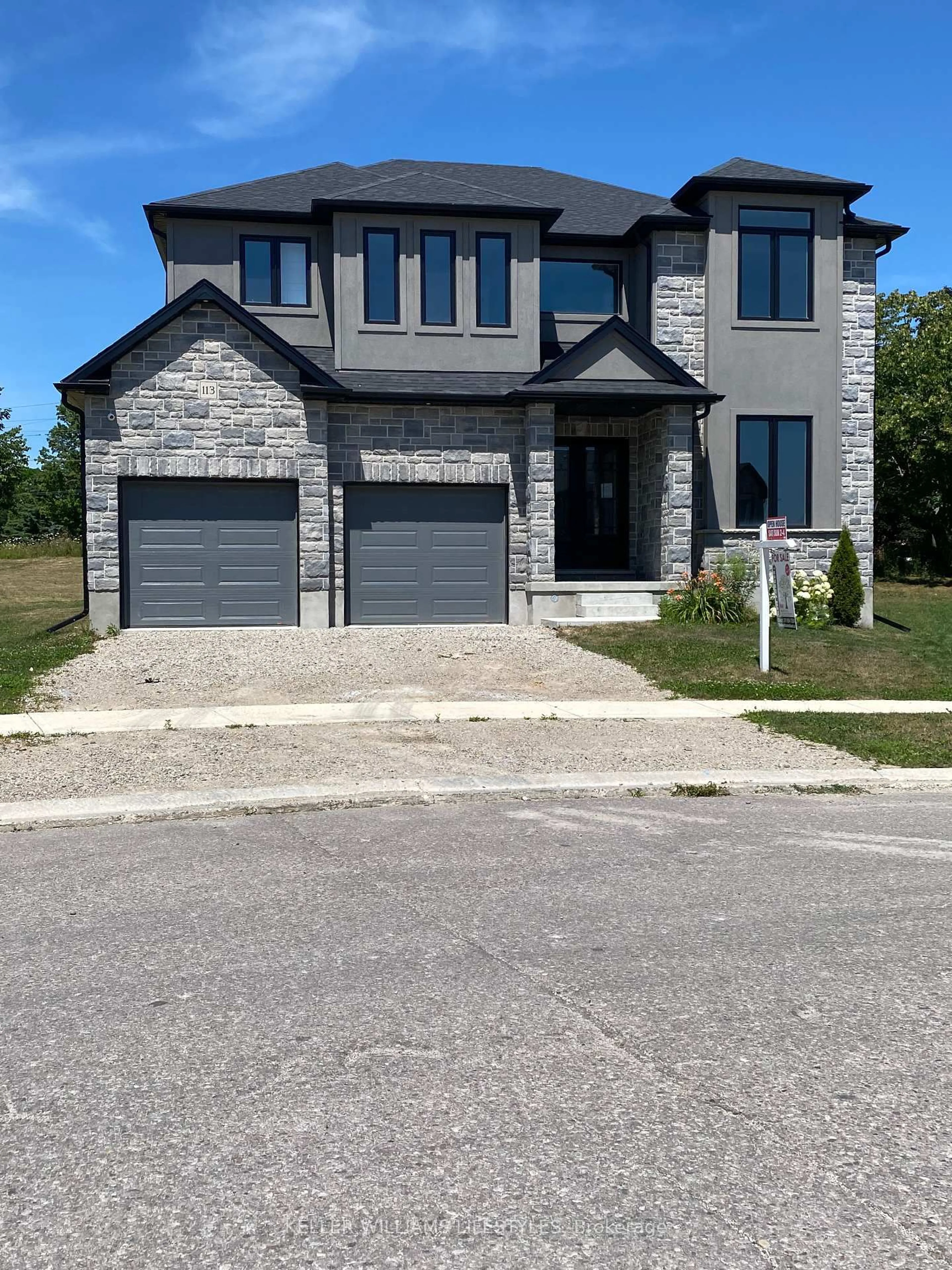 Home with brick exterior material, street for 113 Birdie Crt, Woodstock Ontario N4T 0N3