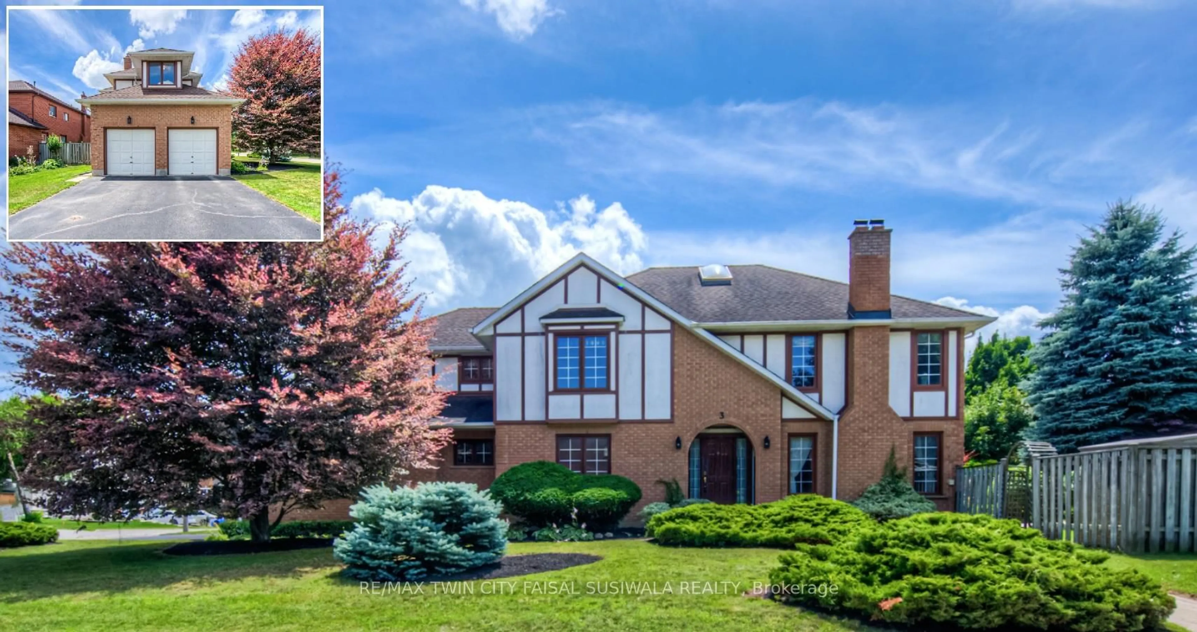 Home with brick exterior material, water/lake/river/ocean view for 3 Vanessa Pl, Cambridge Ontario N1T 1H3