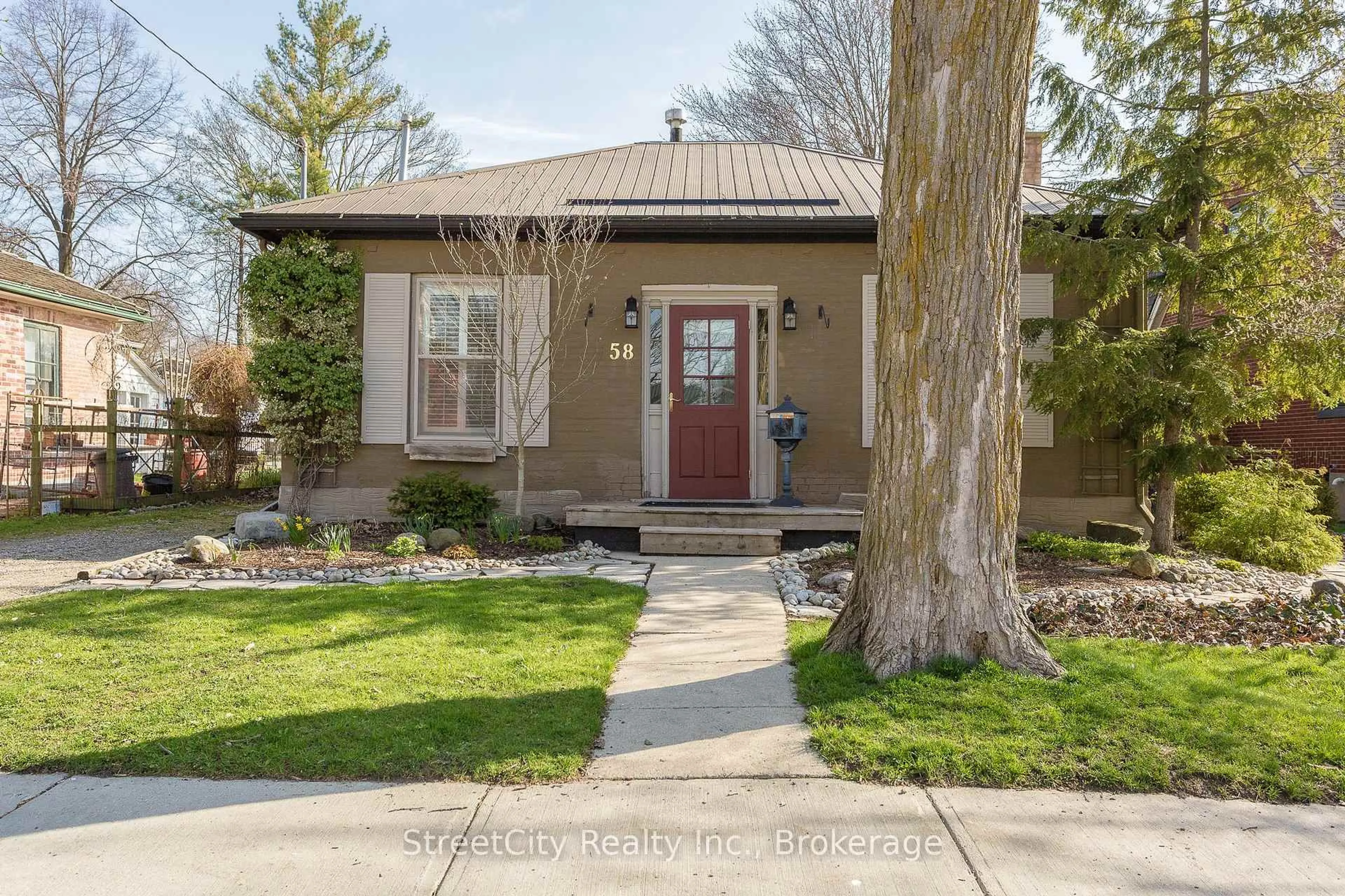 Home with brick exterior material, street for 58 Norman St, Stratford Ontario N5A 5R7