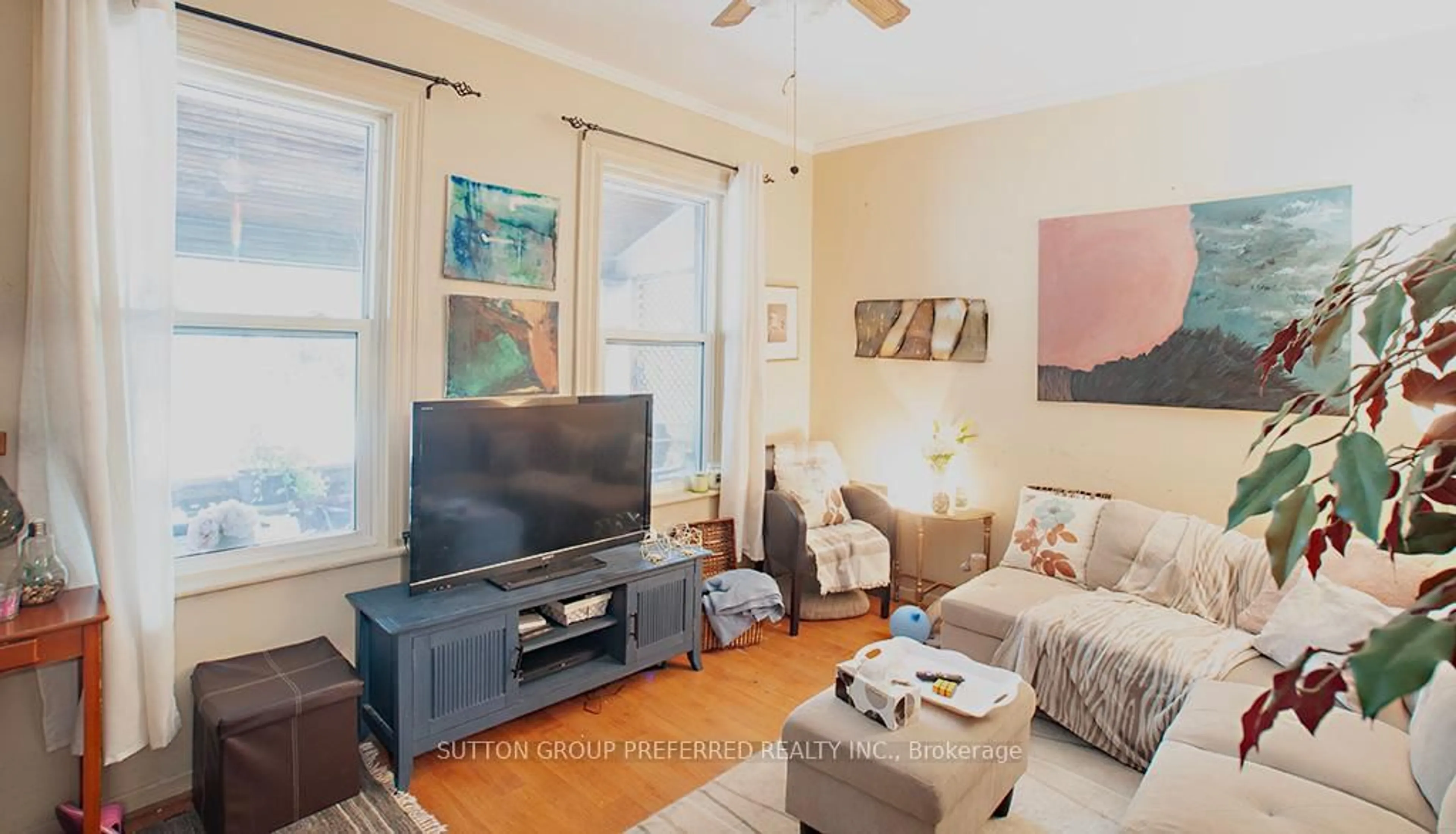 Living room with furniture, unknown for 138 Colborne St, London East Ontario N6B 2R9