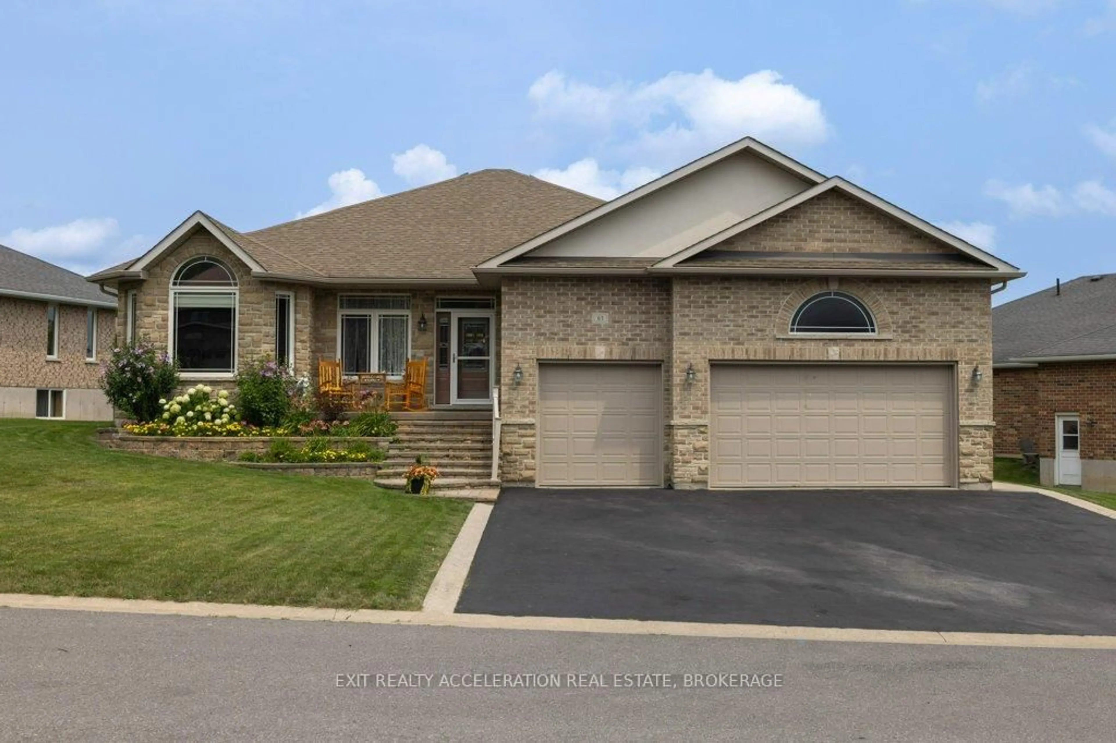Home with brick exterior material, street for 63 ASHWOOD CRESCENT, Greater Napanee Ontario K7R 3L1