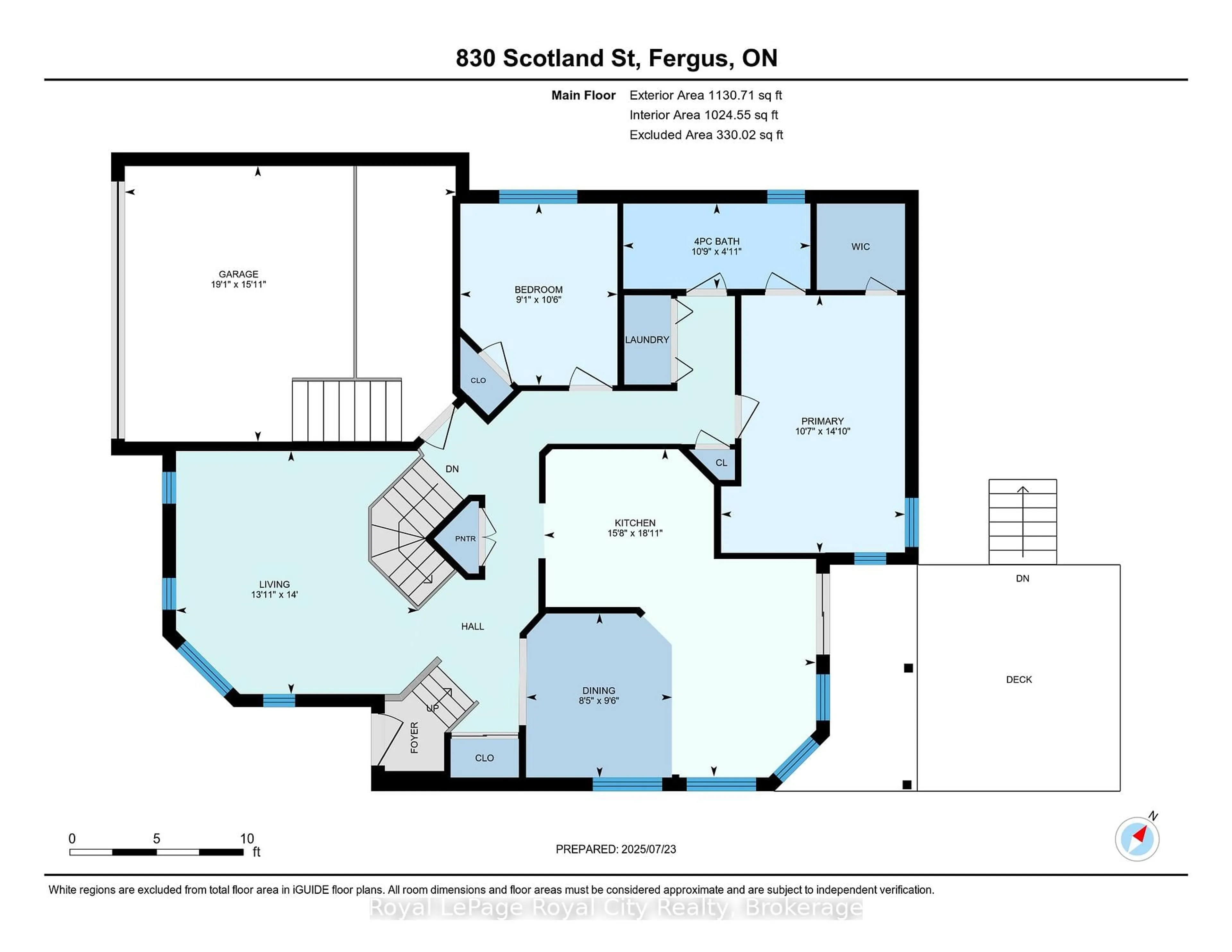 Floor plan for 830 Scotland St, Centre Wellington Ontario N1M 3R9