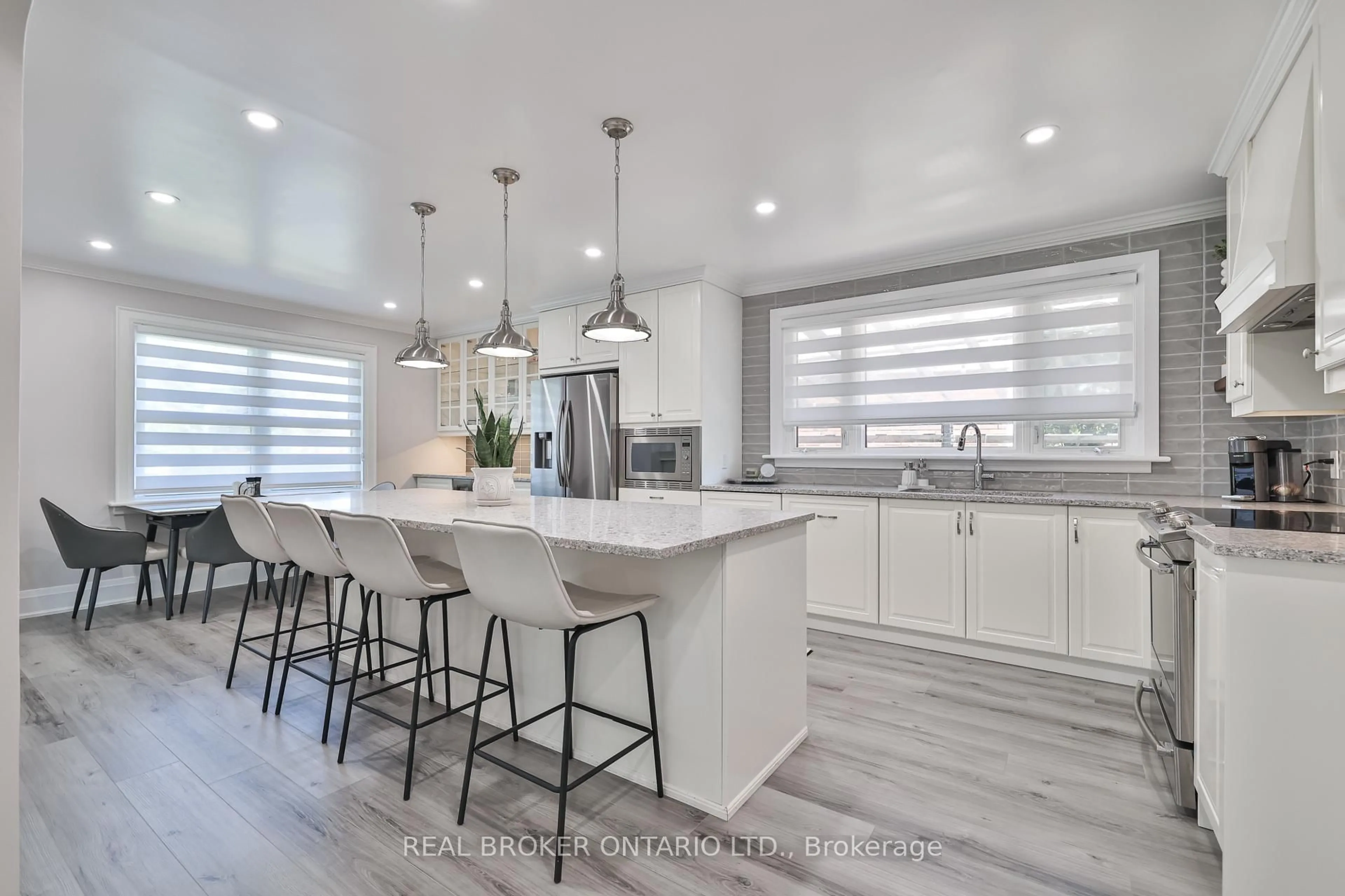 Open concept kitchen, unknown for 76 Randall Ave, Hamilton Ontario L8G 2K9