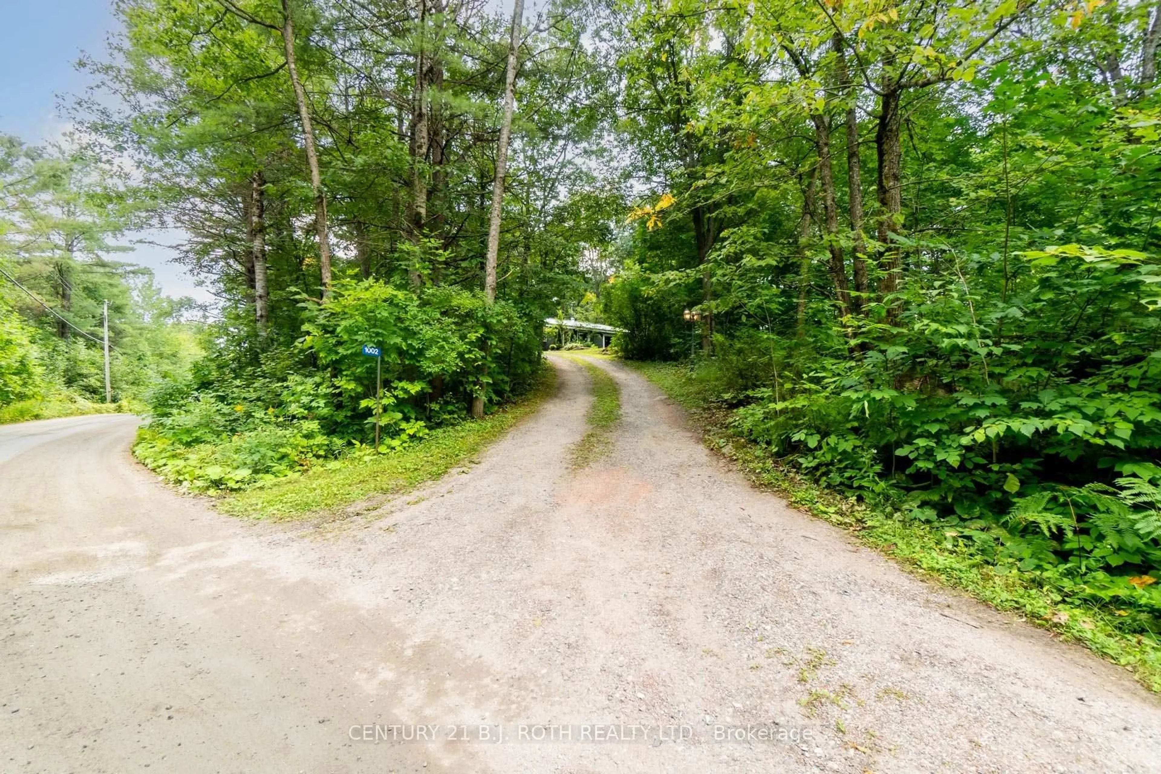 A pic from outside/outdoor area/front of a property/back of a property/a pic from drone, forest/trees view for 1002 Wigwam Lodge Rd, Gravenhurst Ontario P0E 1G0