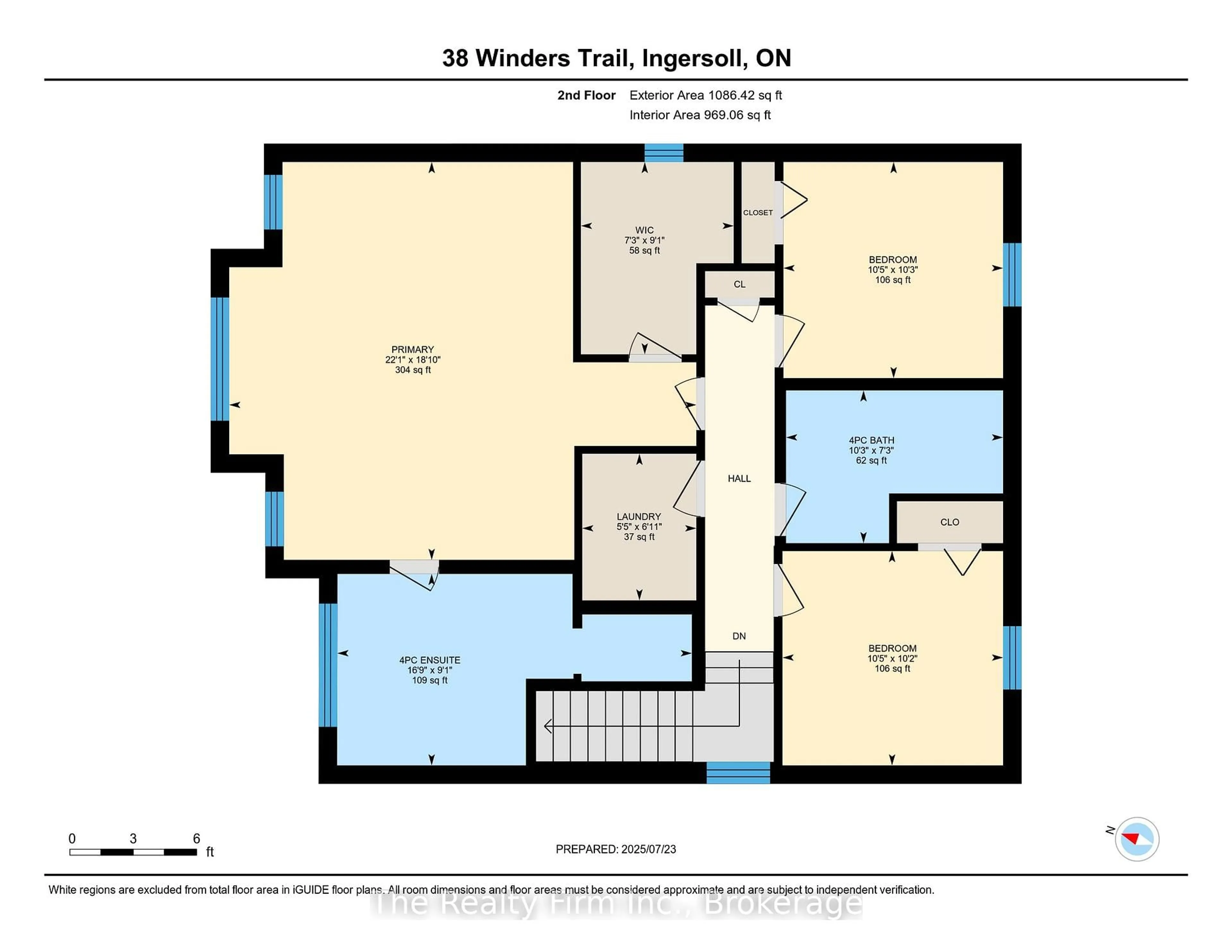 Floor plan for 38 Winders Tr, Ingersoll Ontario N5C 0A8