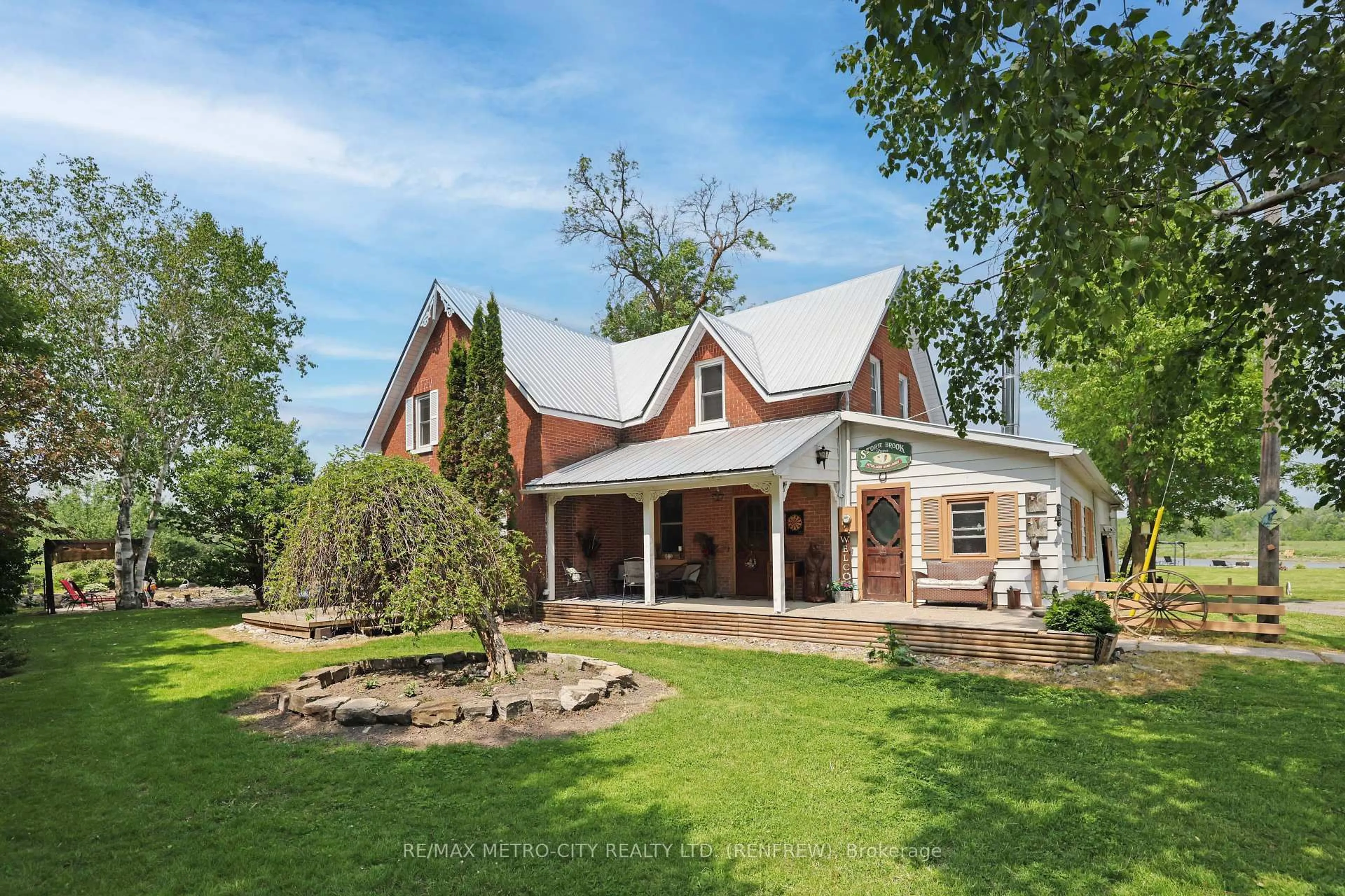 Home with brick exterior material, unknown for 155 STORIE Rd, Renfrew Ontario K7V 3Z8