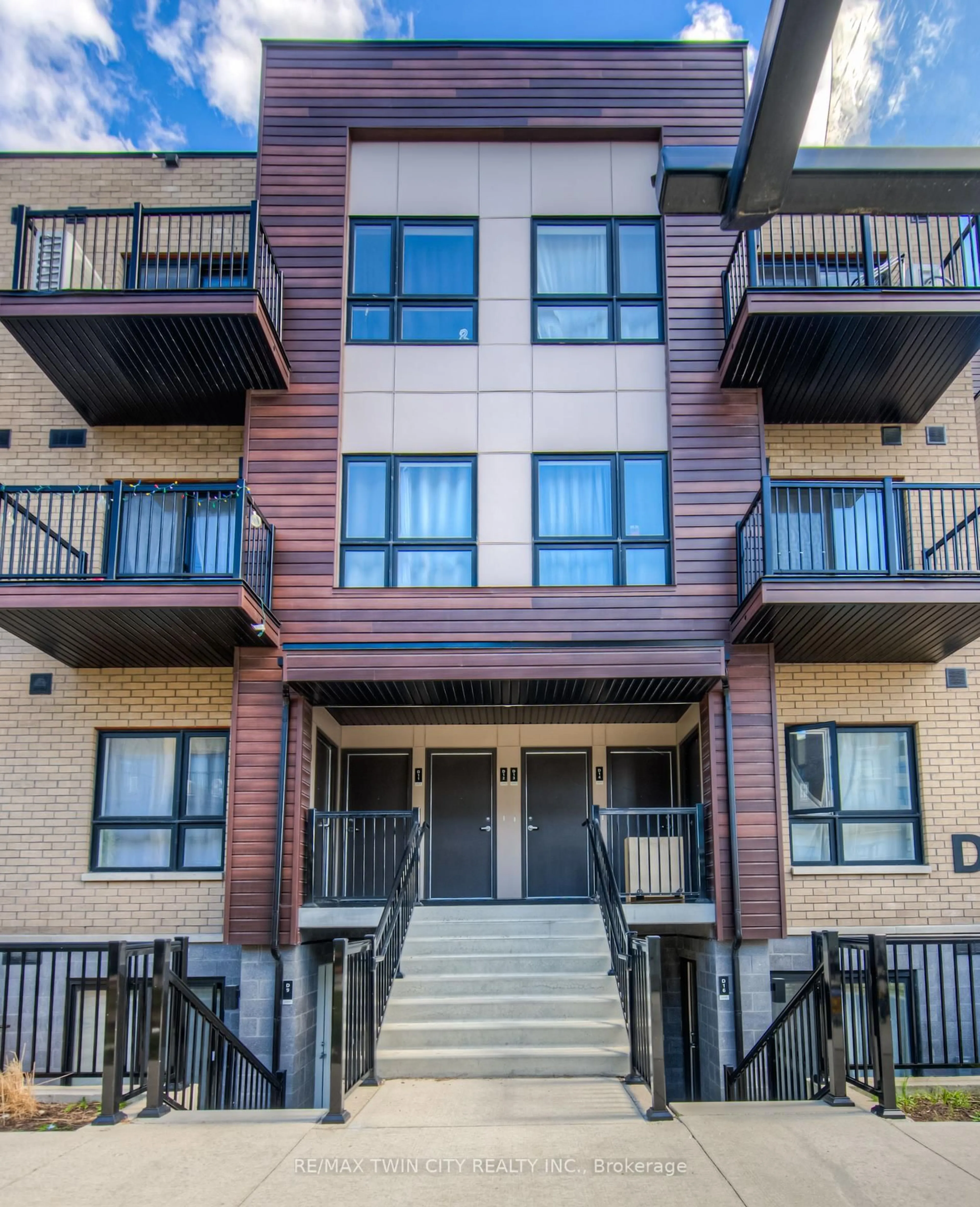 Home with brick exterior material, street for 10 Palace St #D13, Kitchener Ontario N2E 0J3