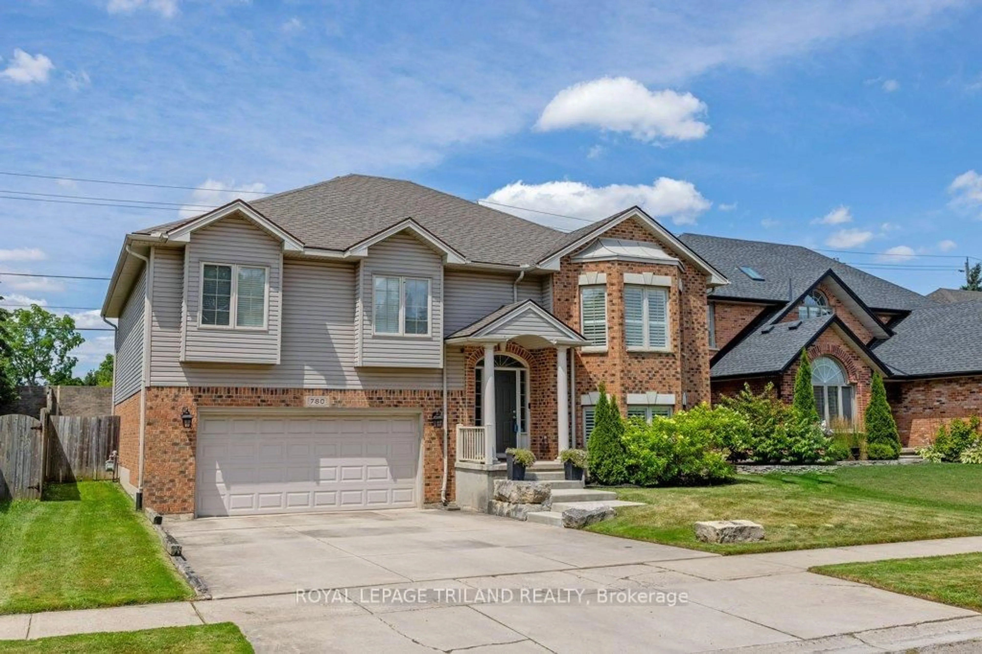 Home with brick exterior material, street for 780 WHITEHAVEN Cres, London North Ontario N6G 4V6