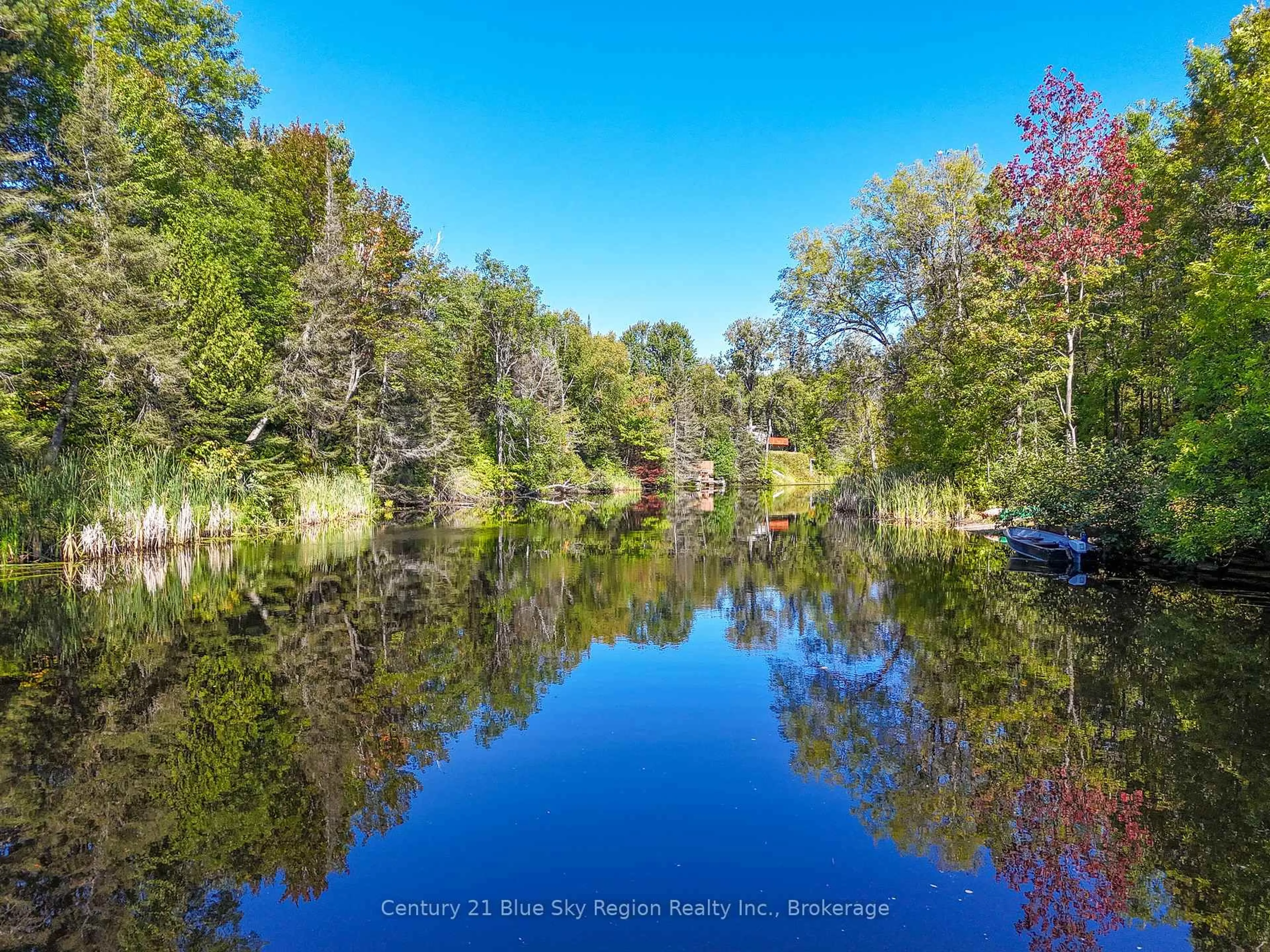 A pic from outside/outdoor area/front of a property/back of a property/a pic from drone, water/lake/river/ocean view for 13267(6&7) Highway 17, North Bay Ontario P1B 8G5