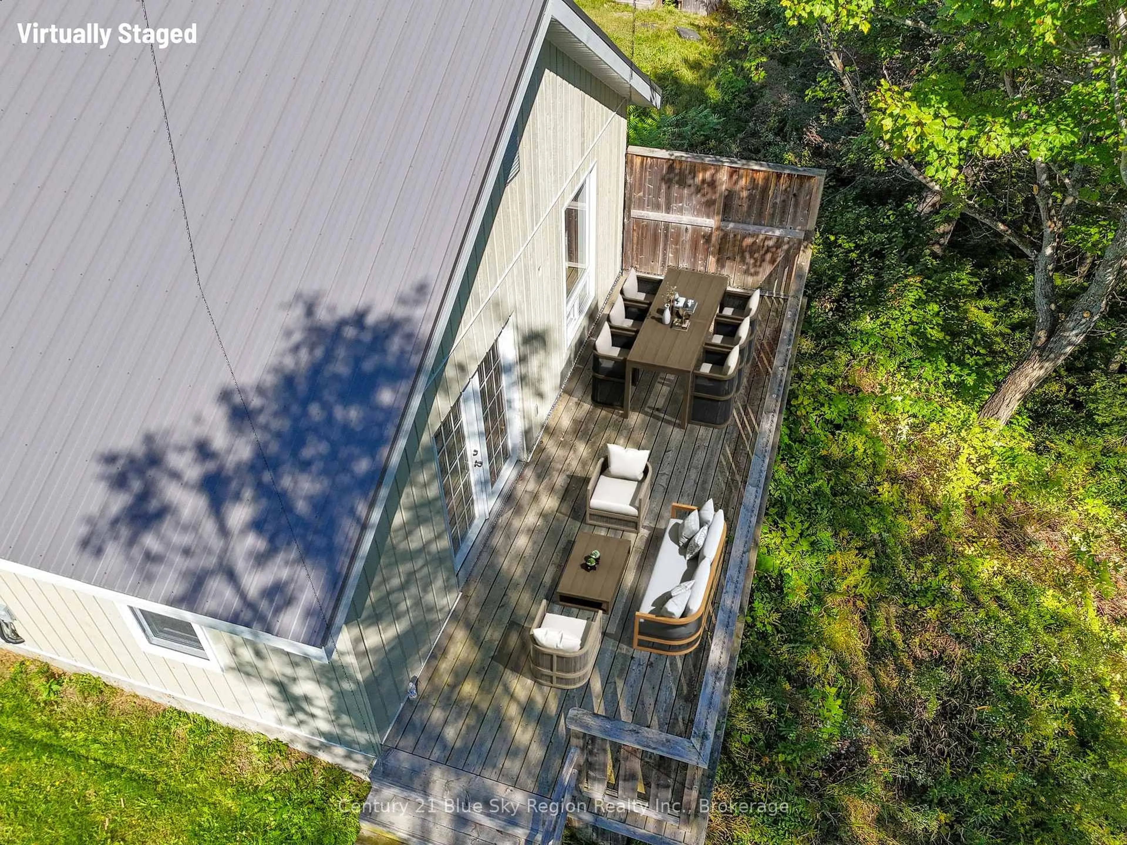 A pic from outside/outdoor area/front of a property/back of a property/a pic from drone, unknown for 13267(6&7) Highway 17, North Bay Ontario P1B 8G5