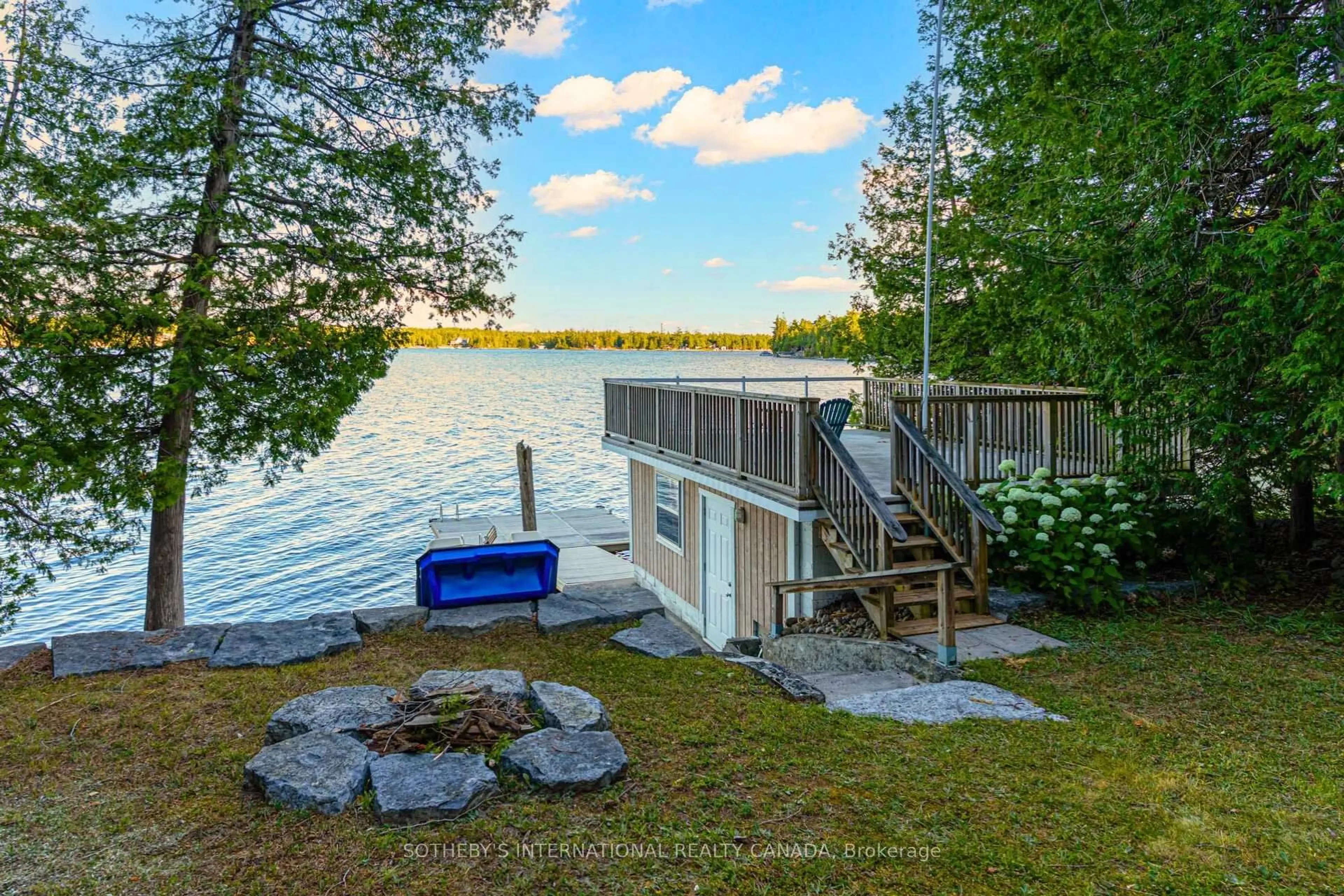 Patio, water/lake/river/ocean view for 94 Wilkinson Dr, Kawartha Lakes Ontario K0M 1K0