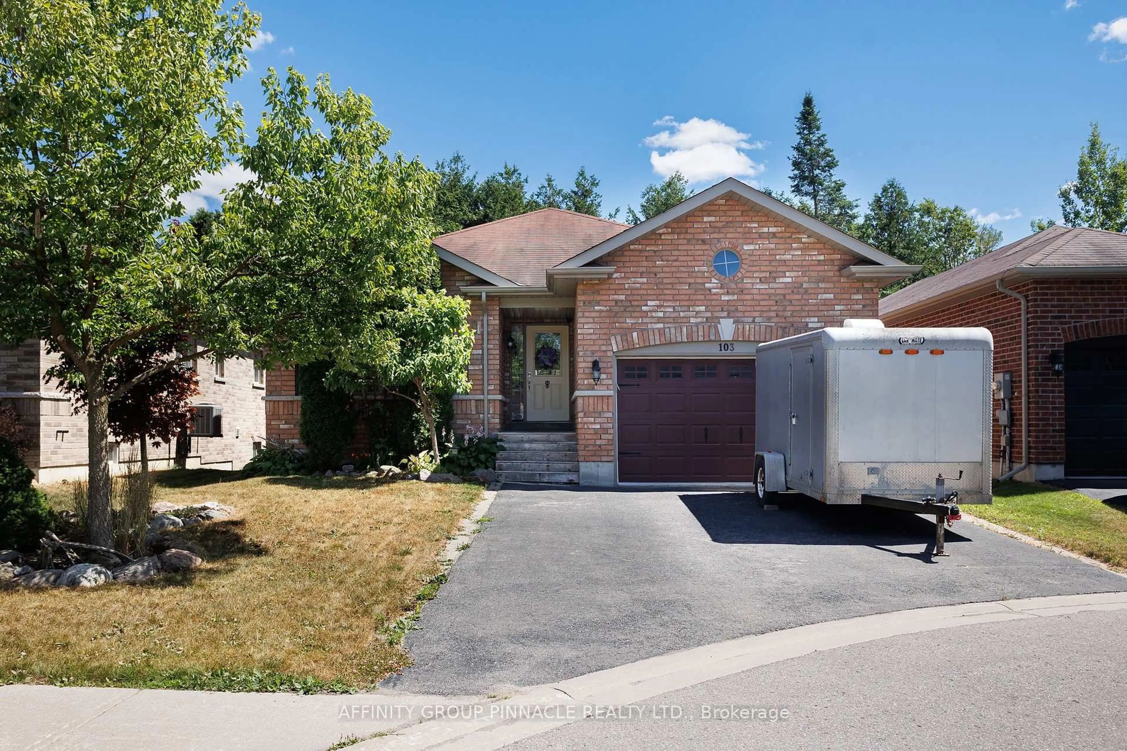 Home with brick exterior material, street for 103 Cook St, Kawartha Lakes Ontario K9V 0K8
