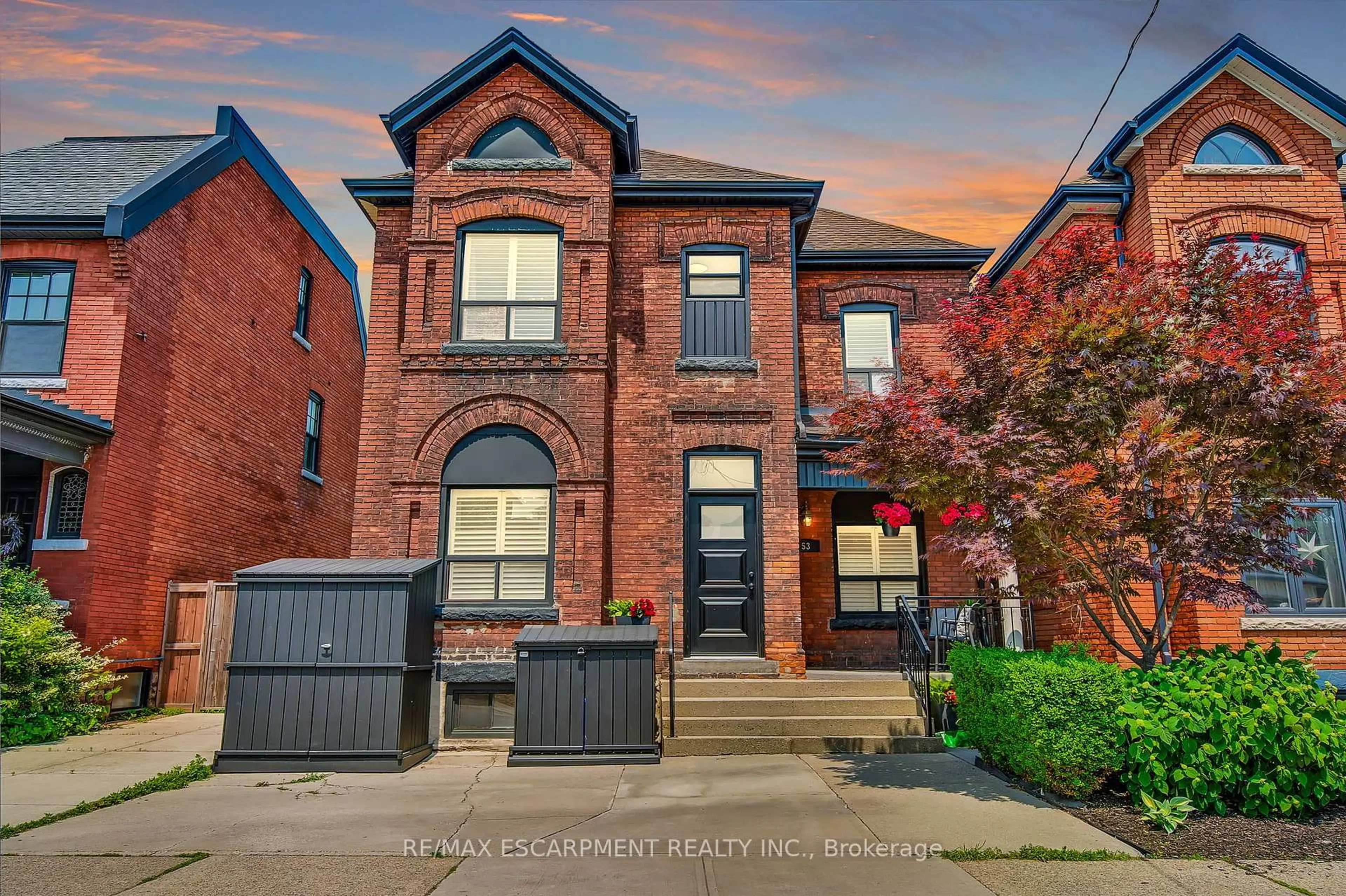 Home with brick exterior material, street for 53 Murray St, Hamilton Ontario L8L 3E0