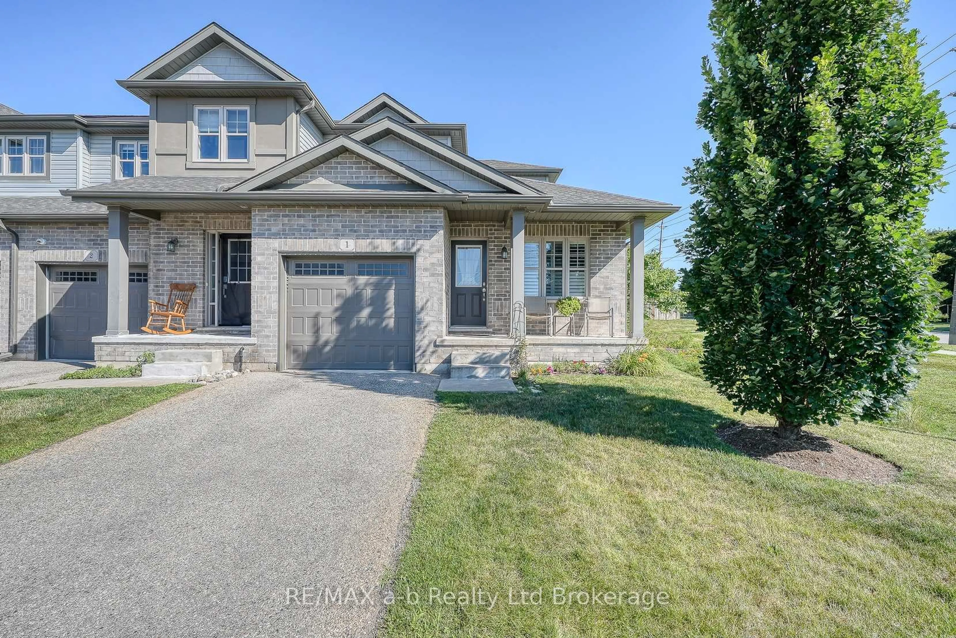 Home with brick exterior material, street for 175 Ingersoll St #1, Ingersoll Ontario N5C 0B9