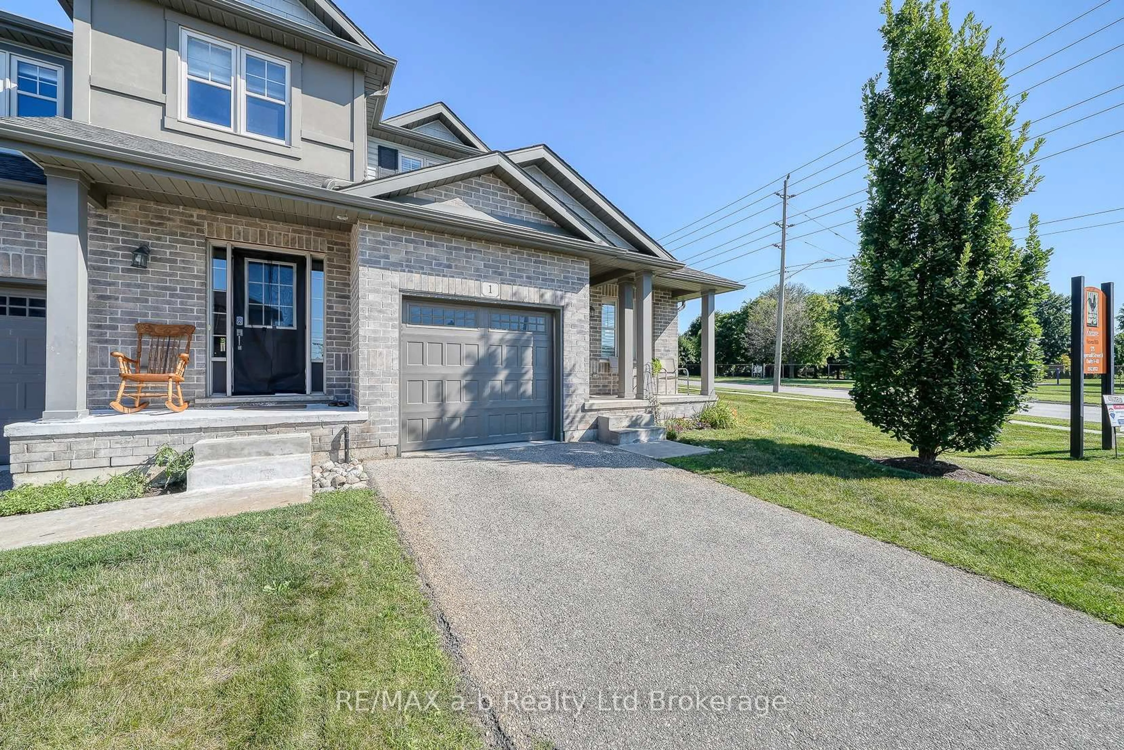 Home with brick exterior material, street for 175 Ingersoll St #1, Ingersoll Ontario N5C 0B9