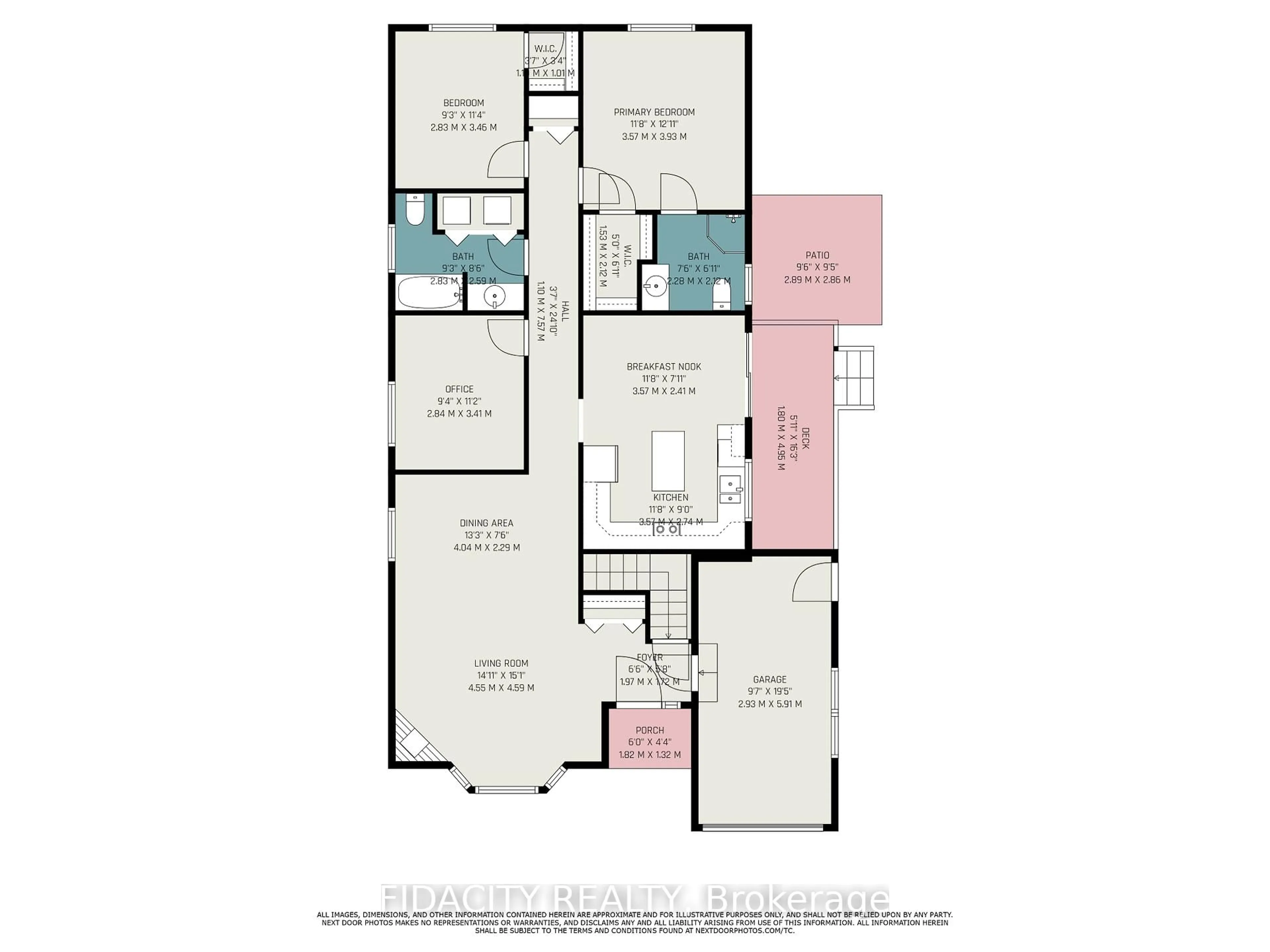 Floor plan for 616 Clothier St, North Grenville Ontario K0G 1J0