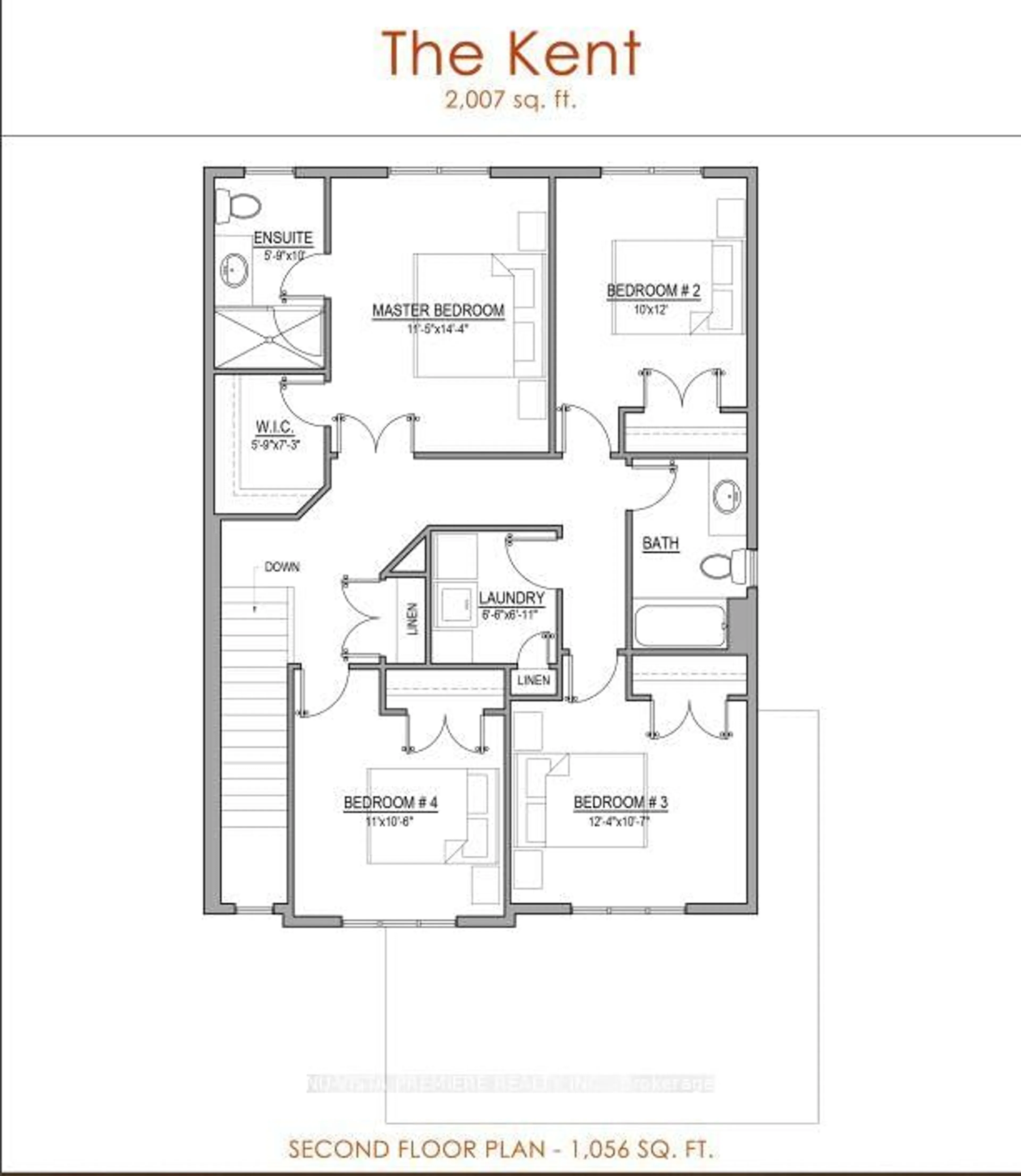 Floor plan for 6497 HEATHWOODS Ave, London South Ontario N6P 0J7