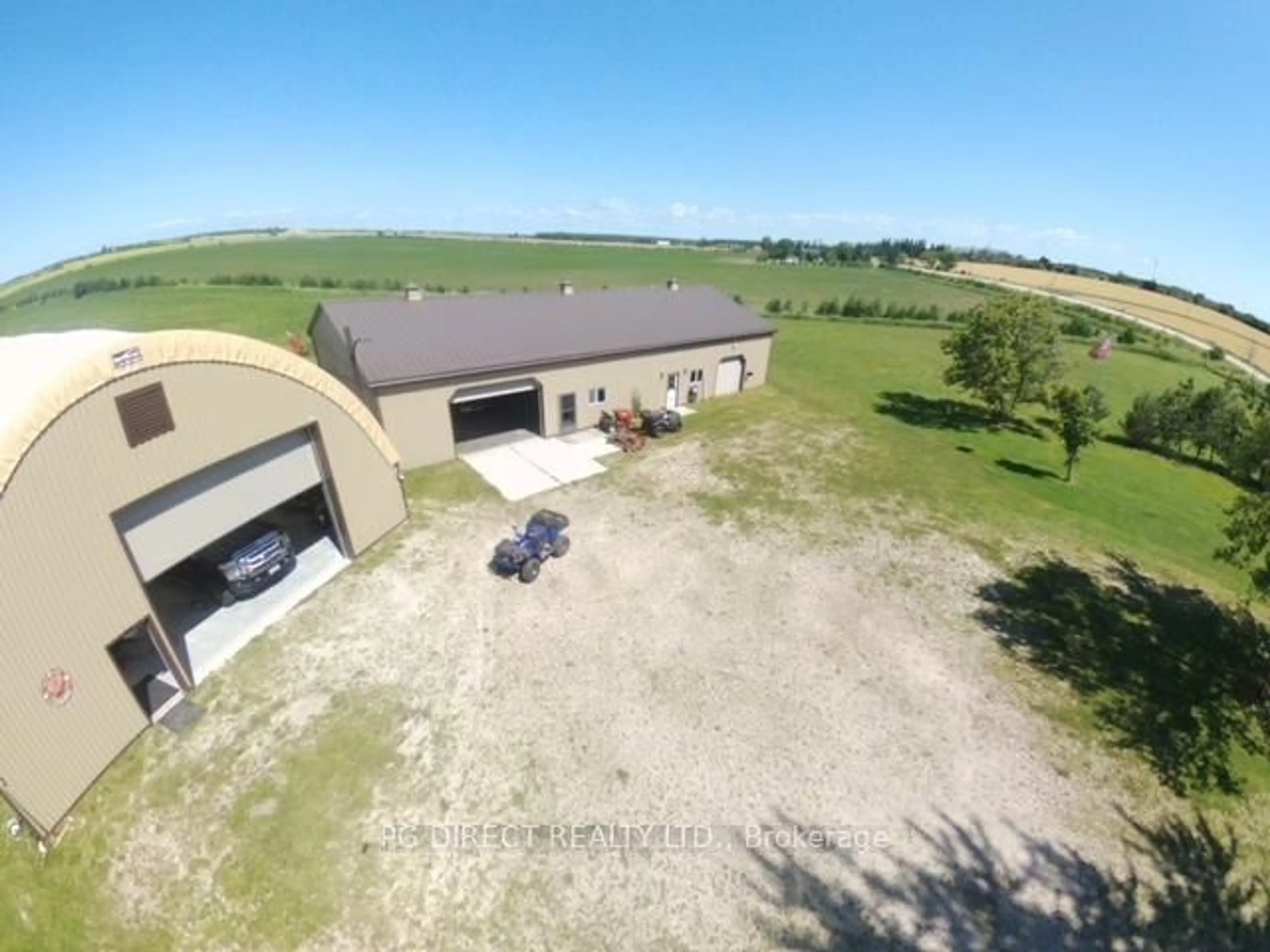 A pic from outside/outdoor area/front of a property/back of a property/a pic from drone, building for 3932 Bruce Road 6, Huron-Kinloss Ontario N0G 2R0