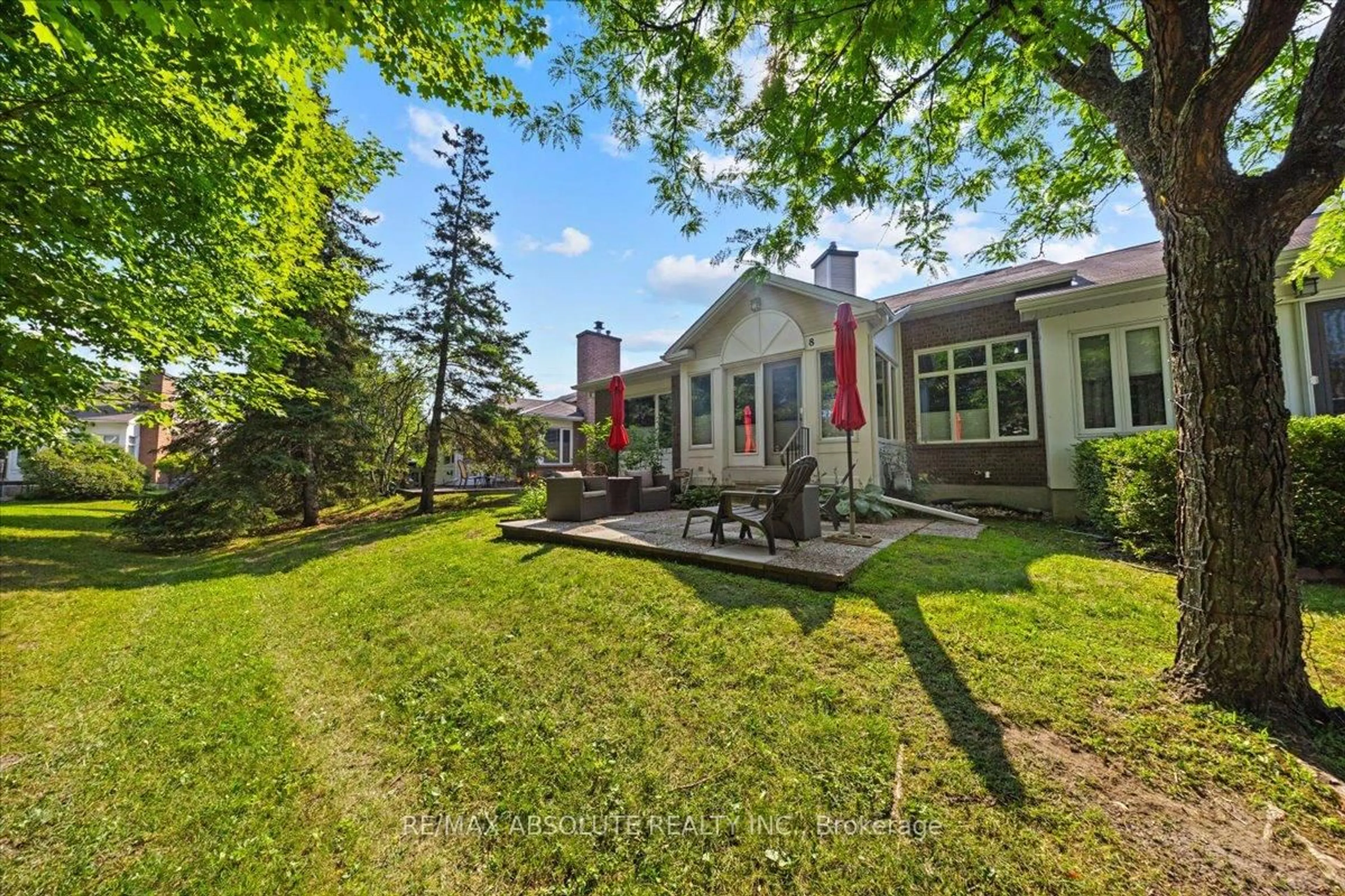 Patio, street for 8 Pine Needles Crt, Ottawa Ontario K2S 1G5