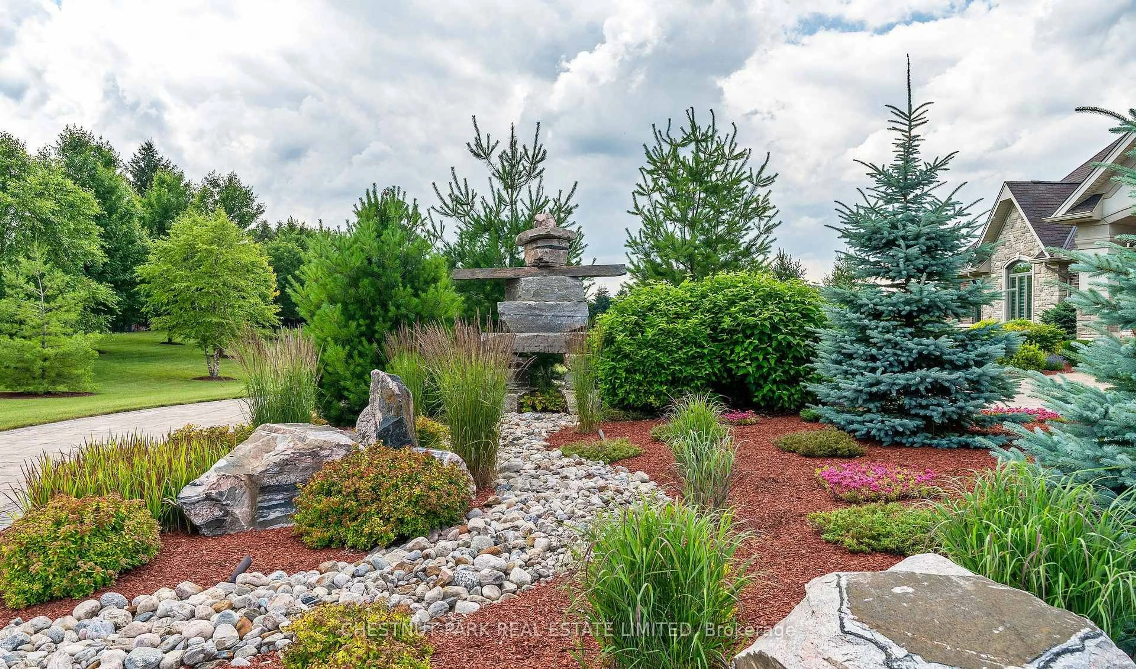 A pic from outside/outdoor area/front of a property/back of a property/a pic from drone, water/lake/river/ocean view for 46 Anita Dr, Wellesley Ontario N0B 2M0