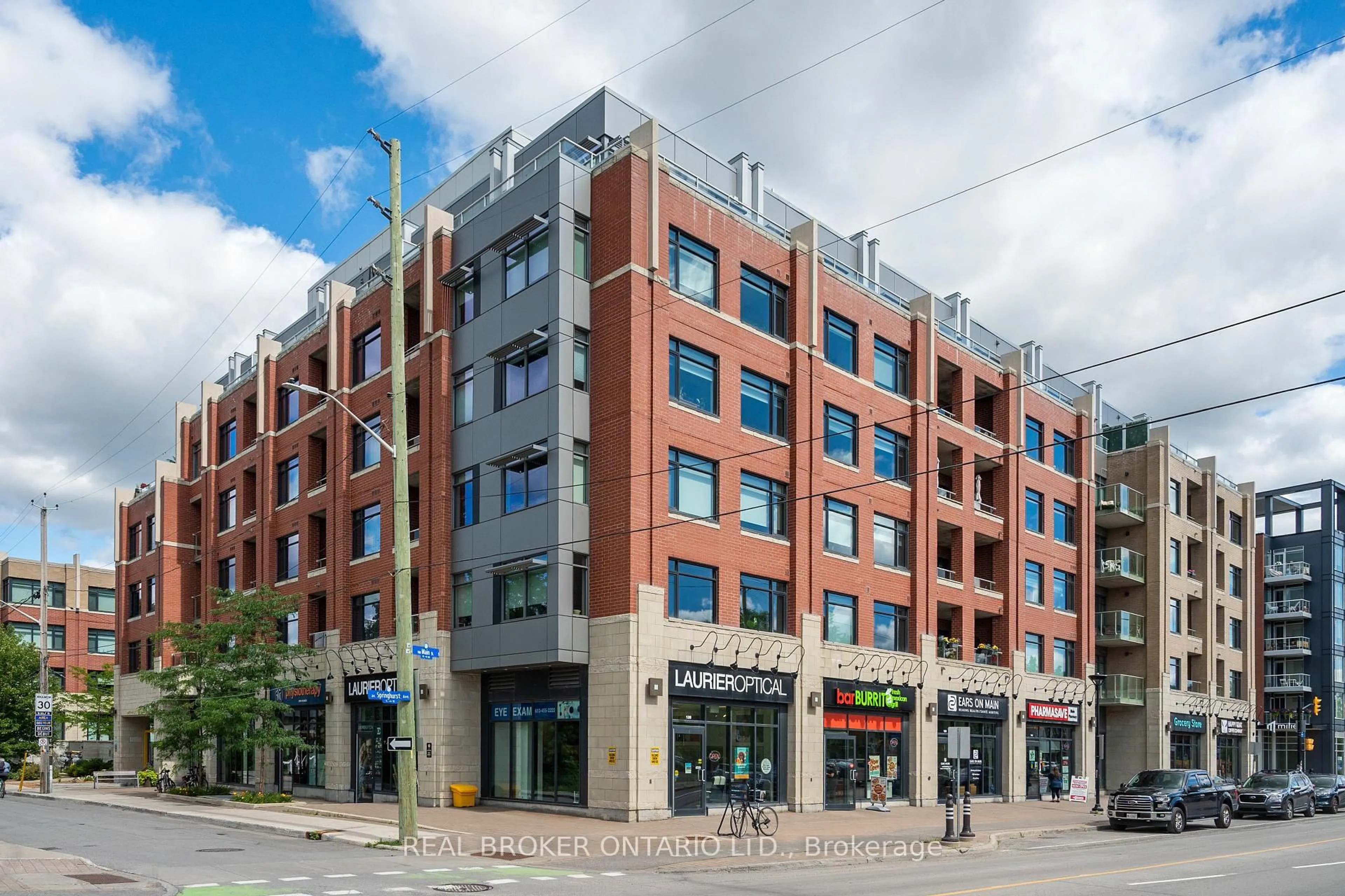 Home with brick exterior material, building for 60 Springhurst Ave #501, Ottawa Ontario K1S 5V7