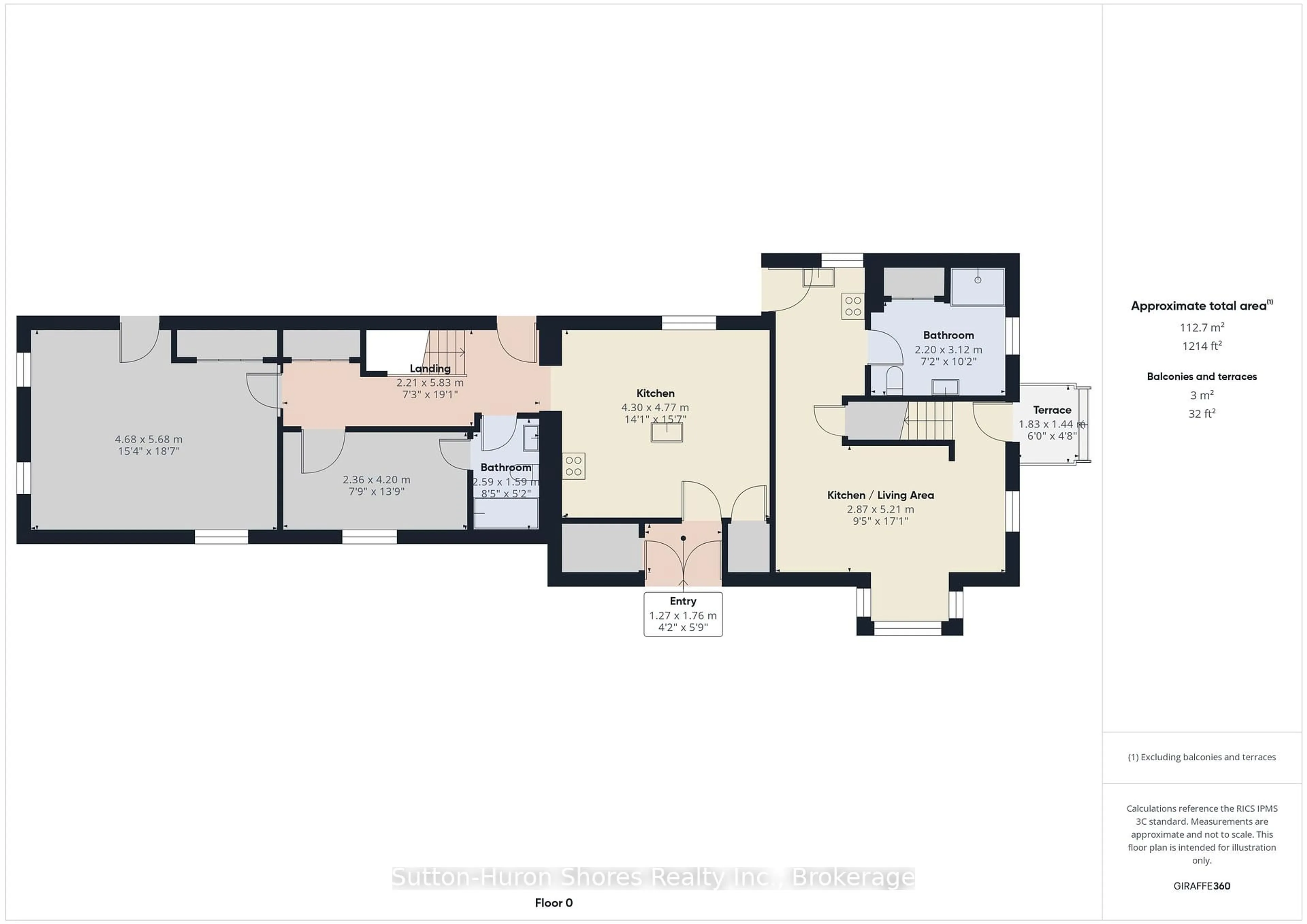 Floor plan for 440 Mill St, Saugeen Shores Ontario N0H 2C0