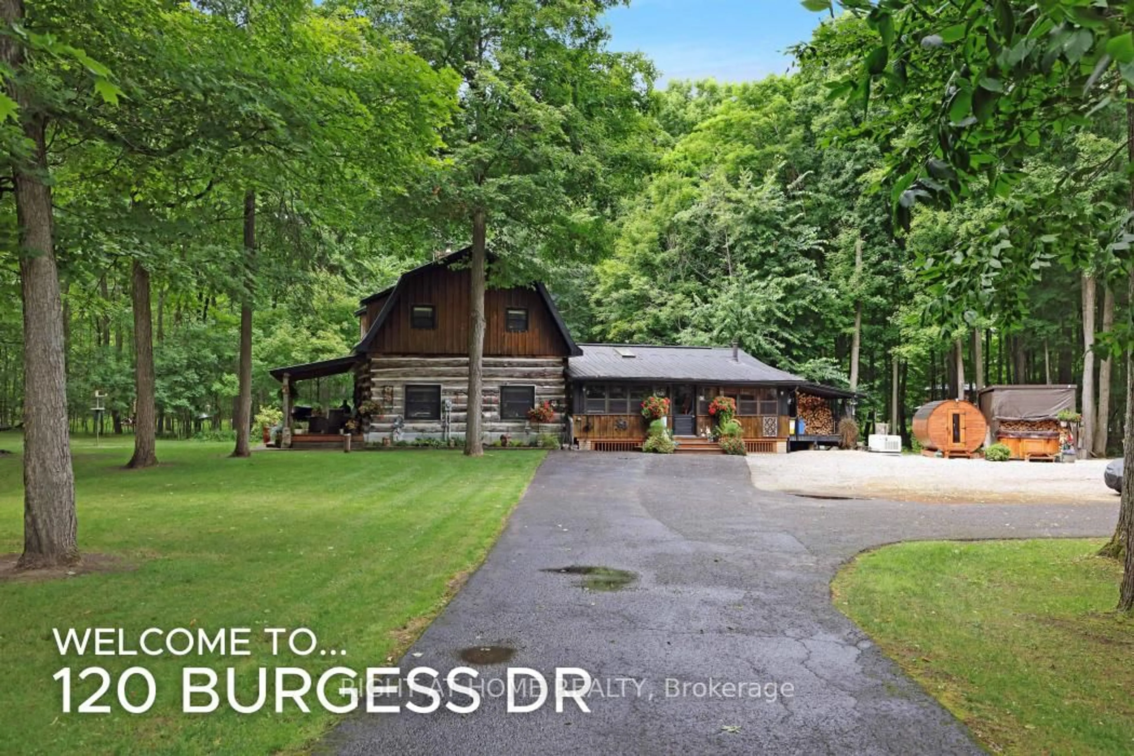 A pic from outside/outdoor area/front of a property/back of a property/a pic from drone, unknown for 120 Burgess Dr, Perth Ontario K7H 3C5