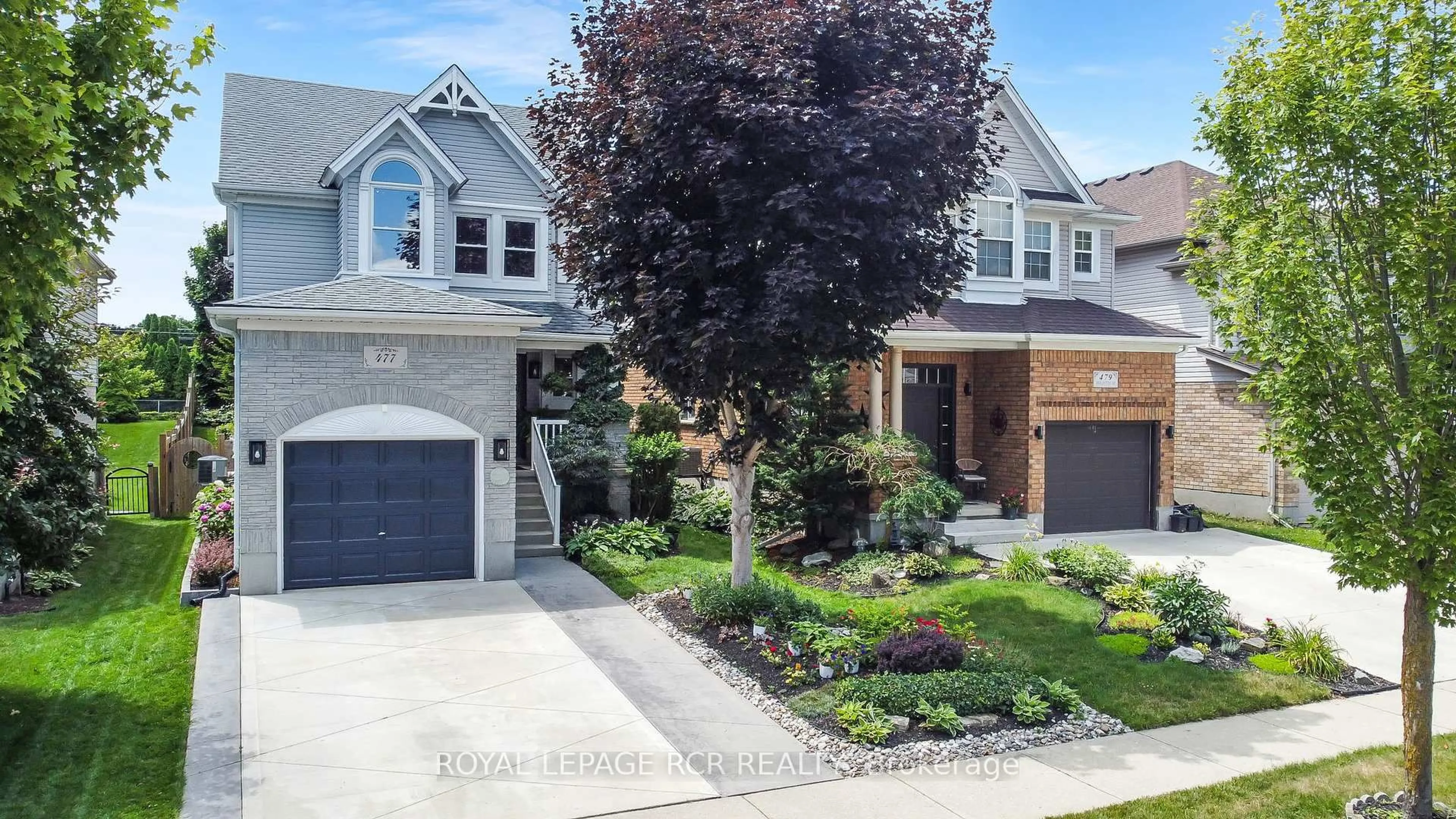 Home with brick exterior material, street for 477 Brigantine Dr, Waterloo Ontario N2K 4A1