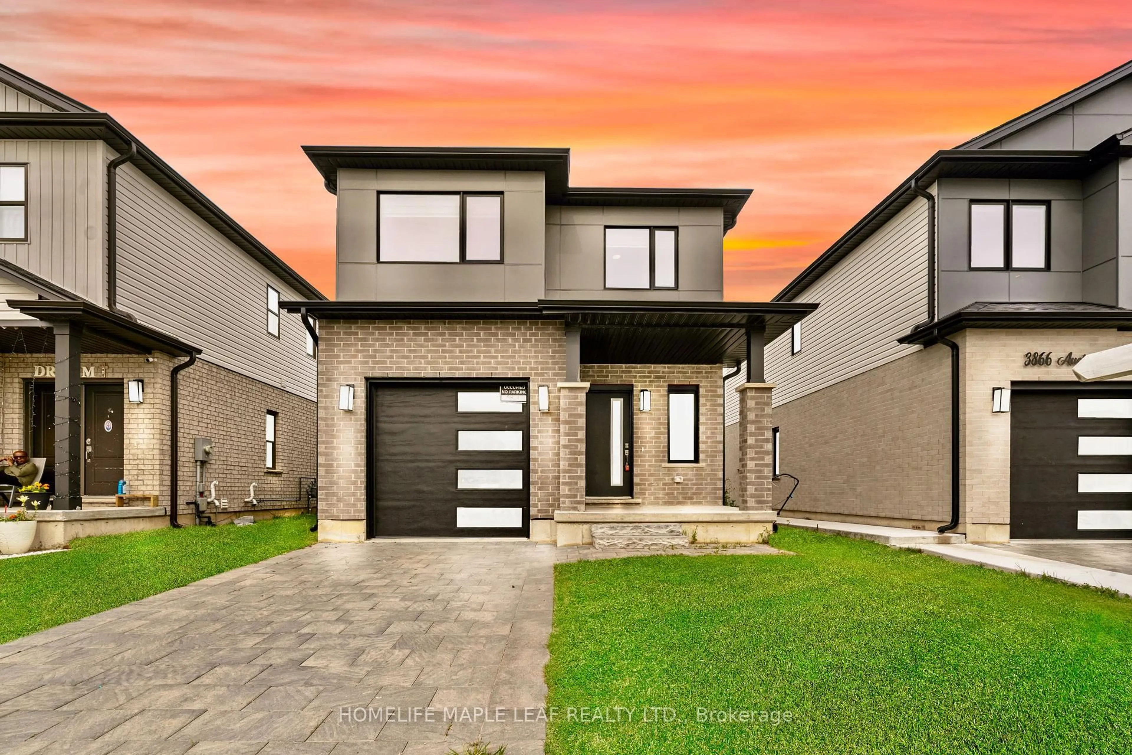 Home with brick exterior material, street for 3862 Auckland Ave, London South Ontario N6L 0J2