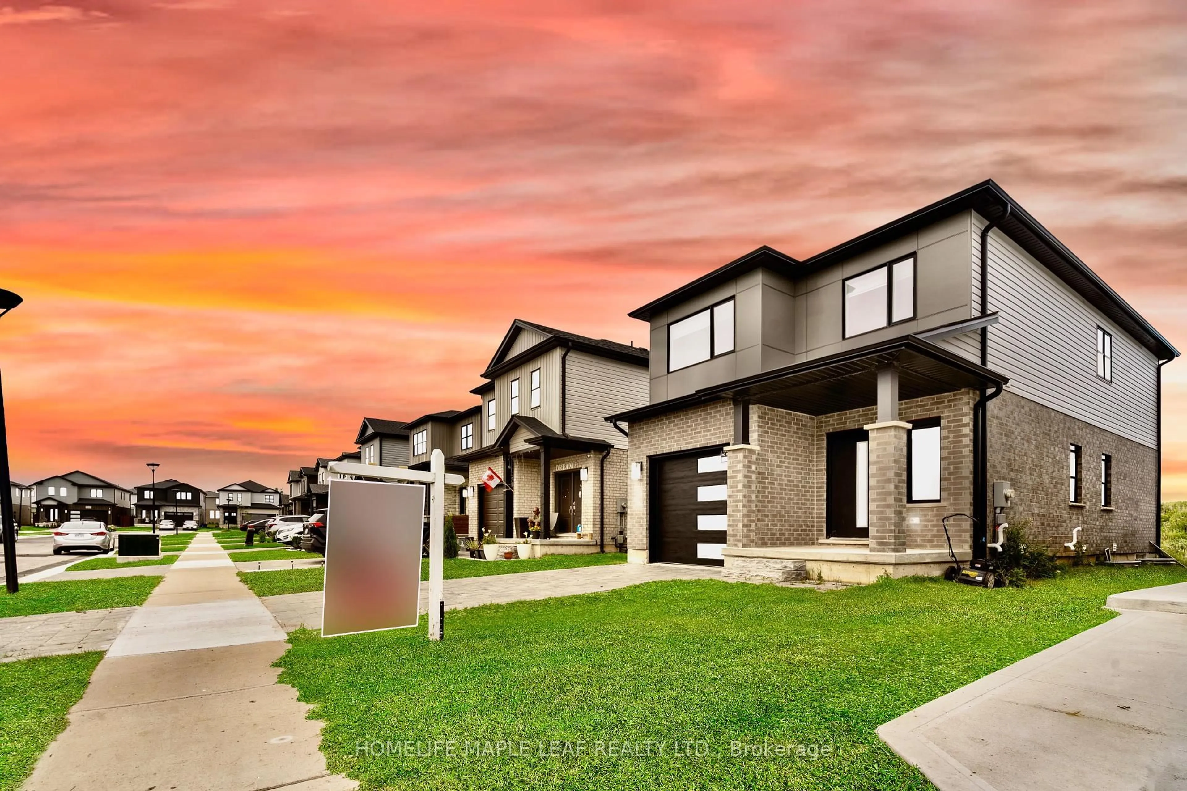 Home with brick exterior material, street for 3862 Auckland Ave, London South Ontario N6L 0J2