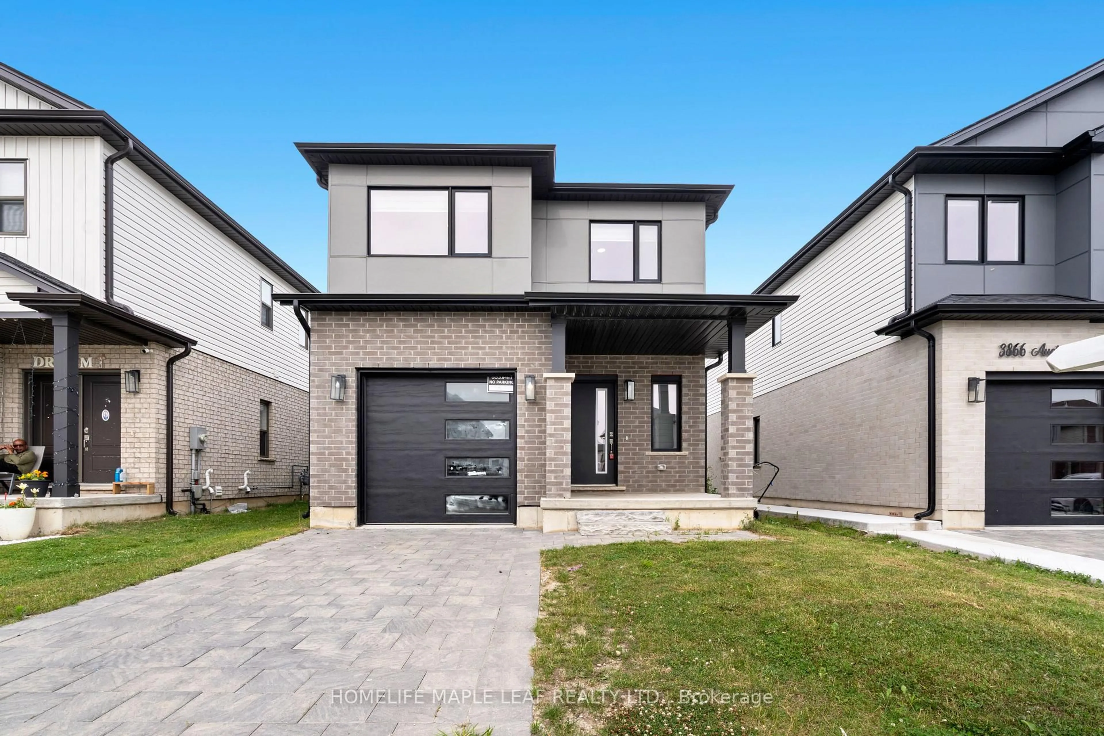 Home with brick exterior material, street for 3862 Auckland Ave, London South Ontario N6L 0J2