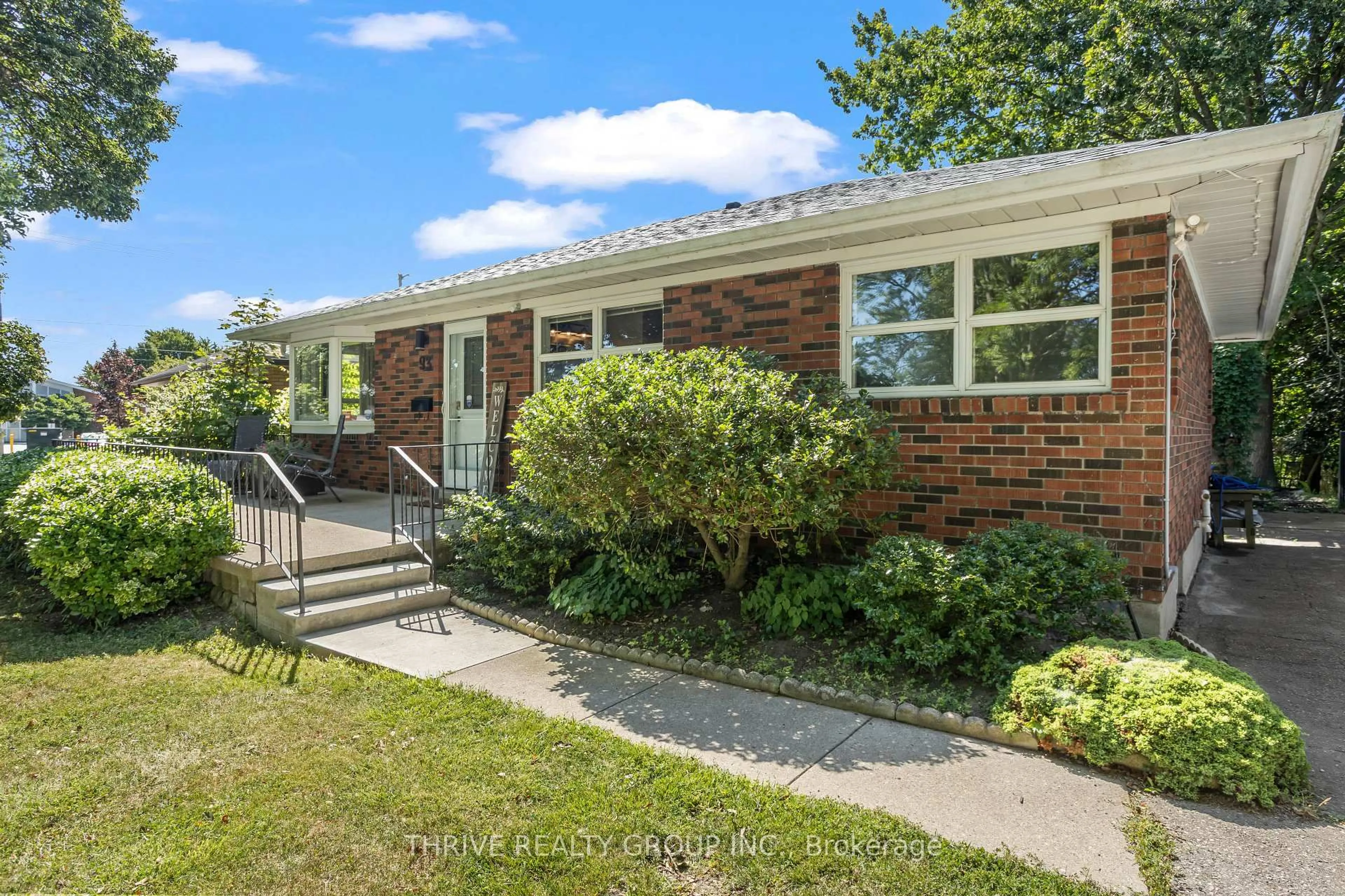 Home with brick exterior material, street for 93 Mandeville Rd, St. Thomas Ontario N5R 4H9
