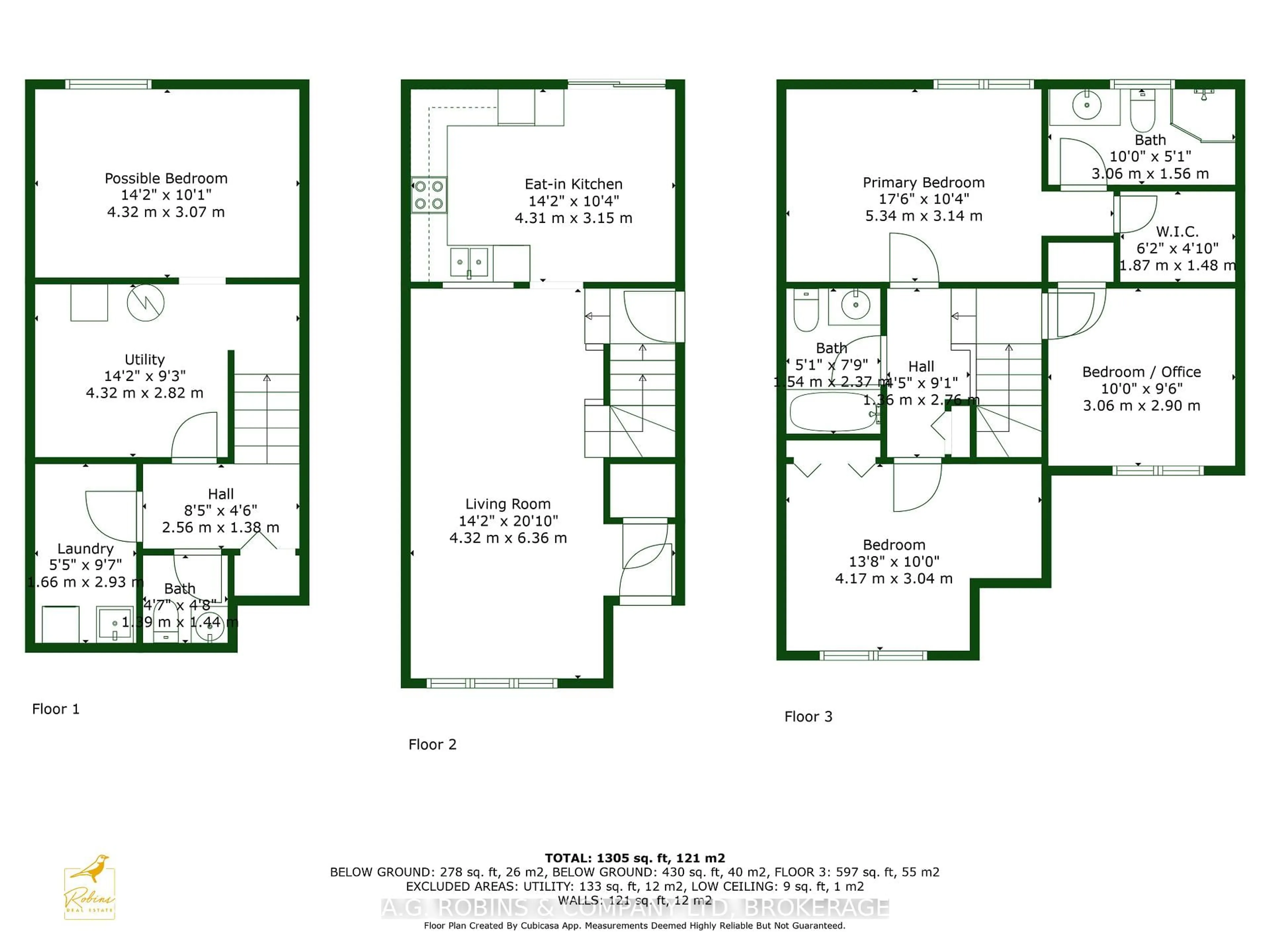 Floor plan for 495 Linwell Rd #3, St. Catharines Ontario L2M 2R2