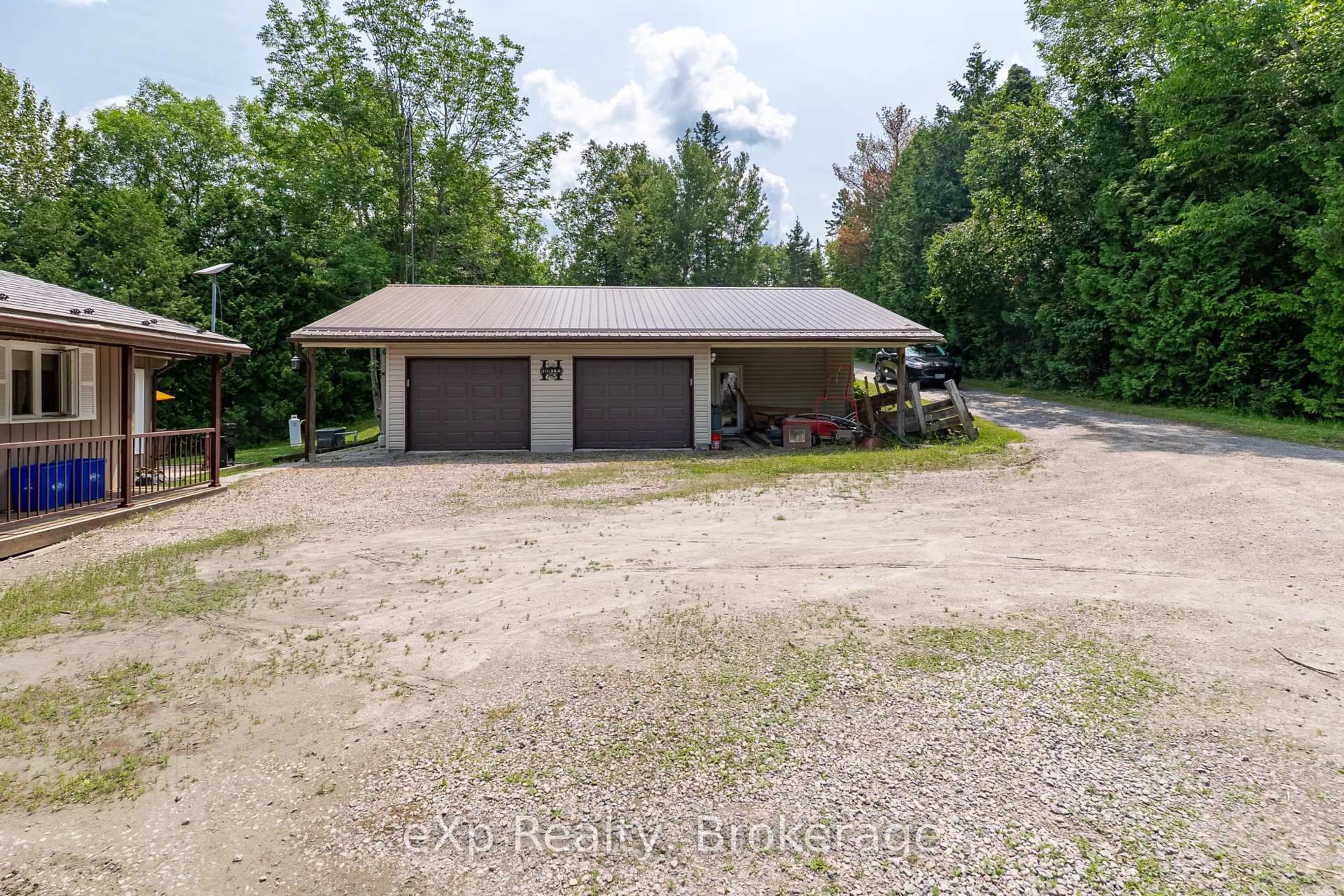 A pic from outside/outdoor area/front of a property/back of a property/a pic from drone, unknown for 688A Prevost Rd, French River Ontario P0M 2N0