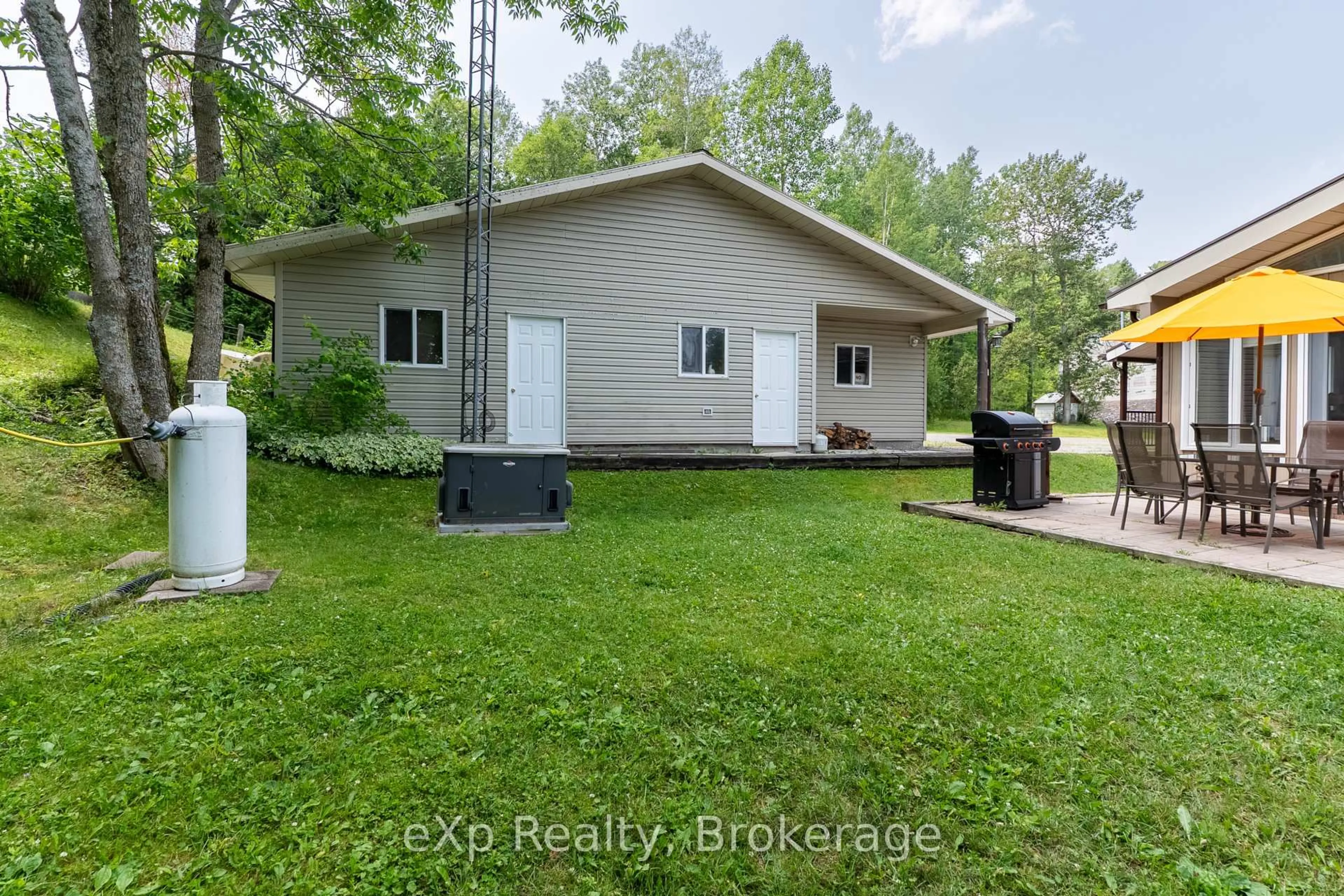 A pic from outside/outdoor area/front of a property/back of a property/a pic from drone, unknown for 688A Prevost Rd, French River Ontario P0M 2N0