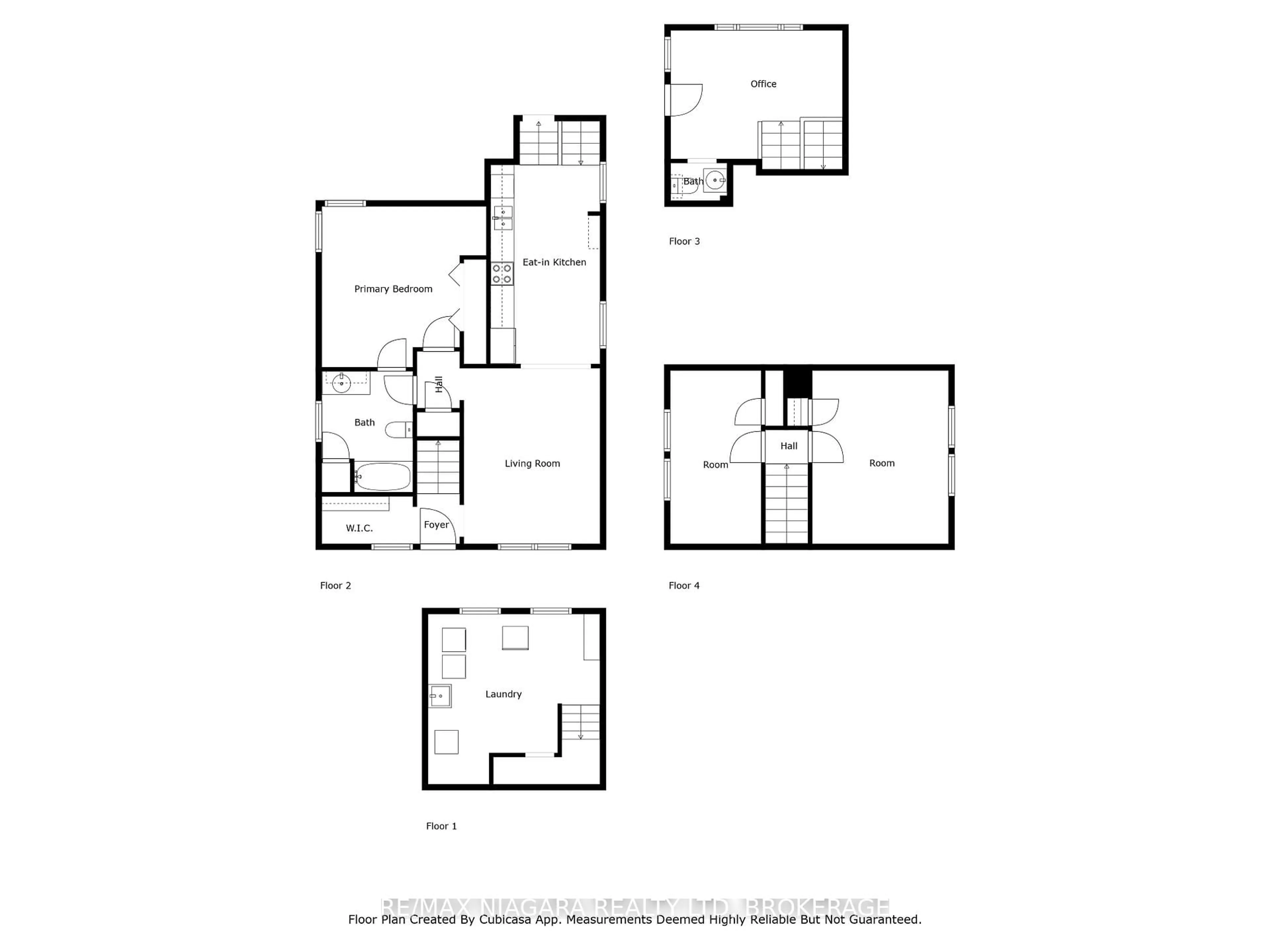 Floor plan for 6128 Cadham St, Niagara Falls Ontario L2G 3A1