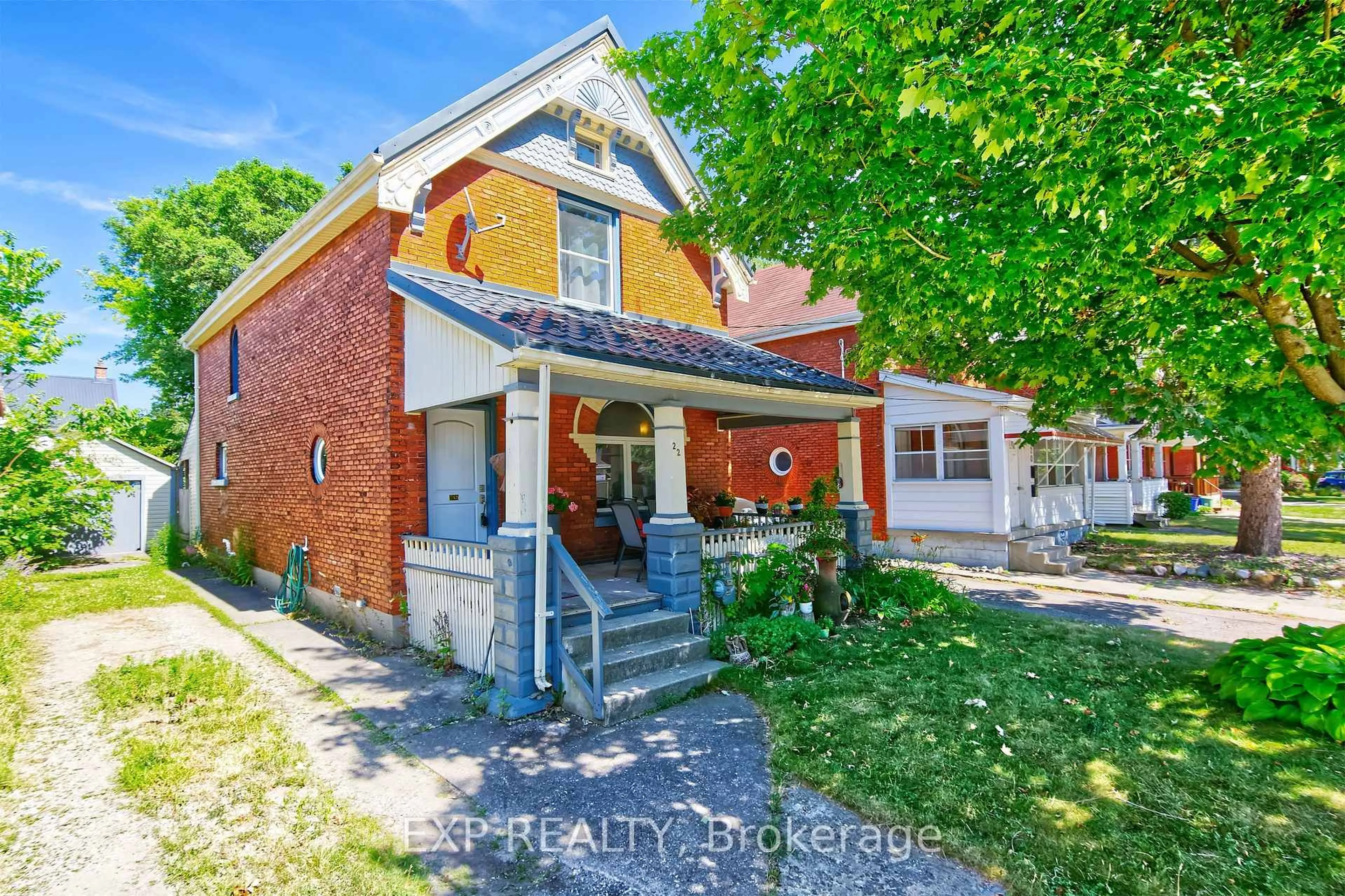 Home with brick exterior material, street for 22 Hyatt St, London East Ontario N5Z 1Y5