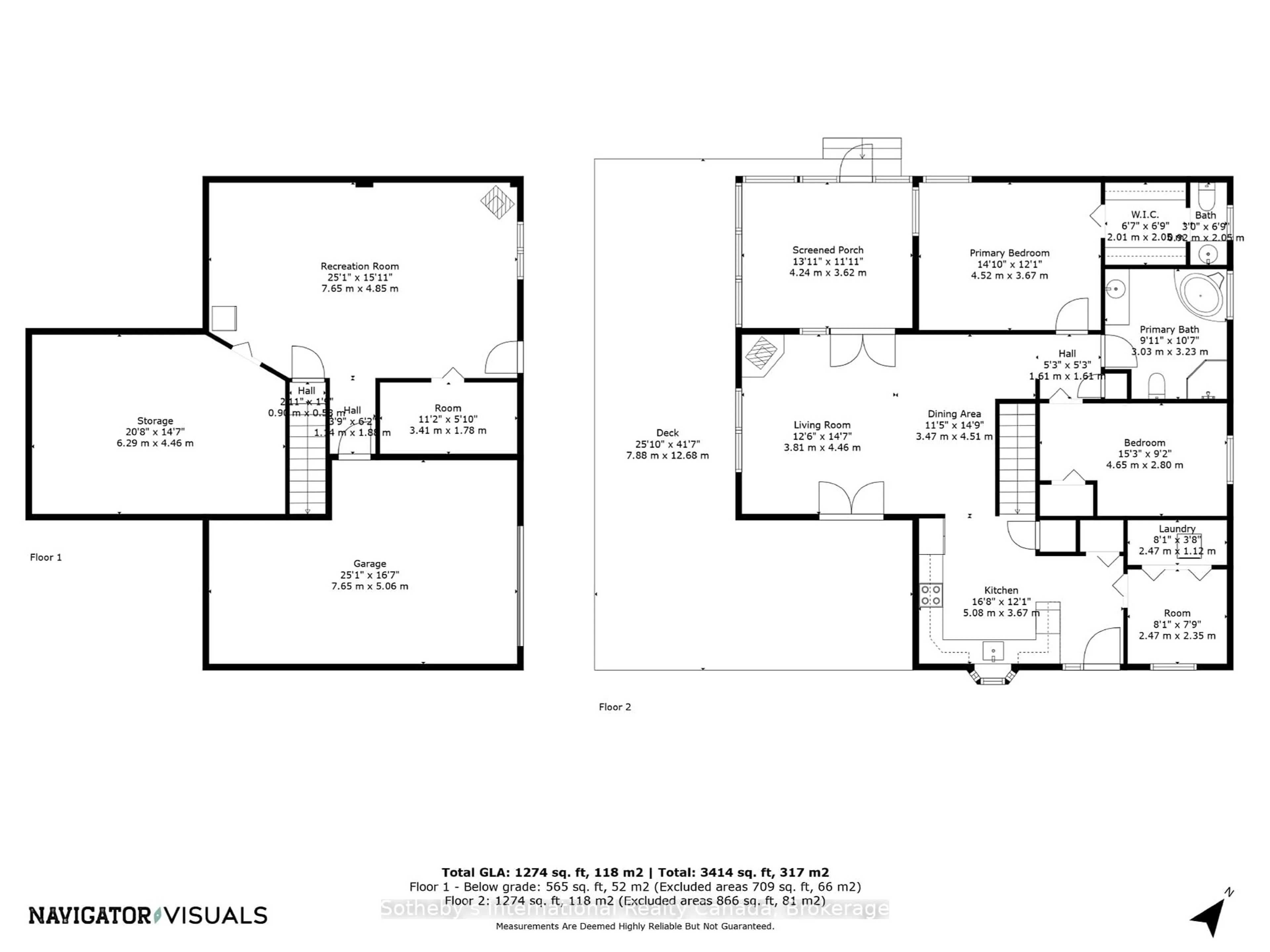 Floor plan for 176 Ripple & Palette Lake Rd, Huntsville Ontario P1H 2J4