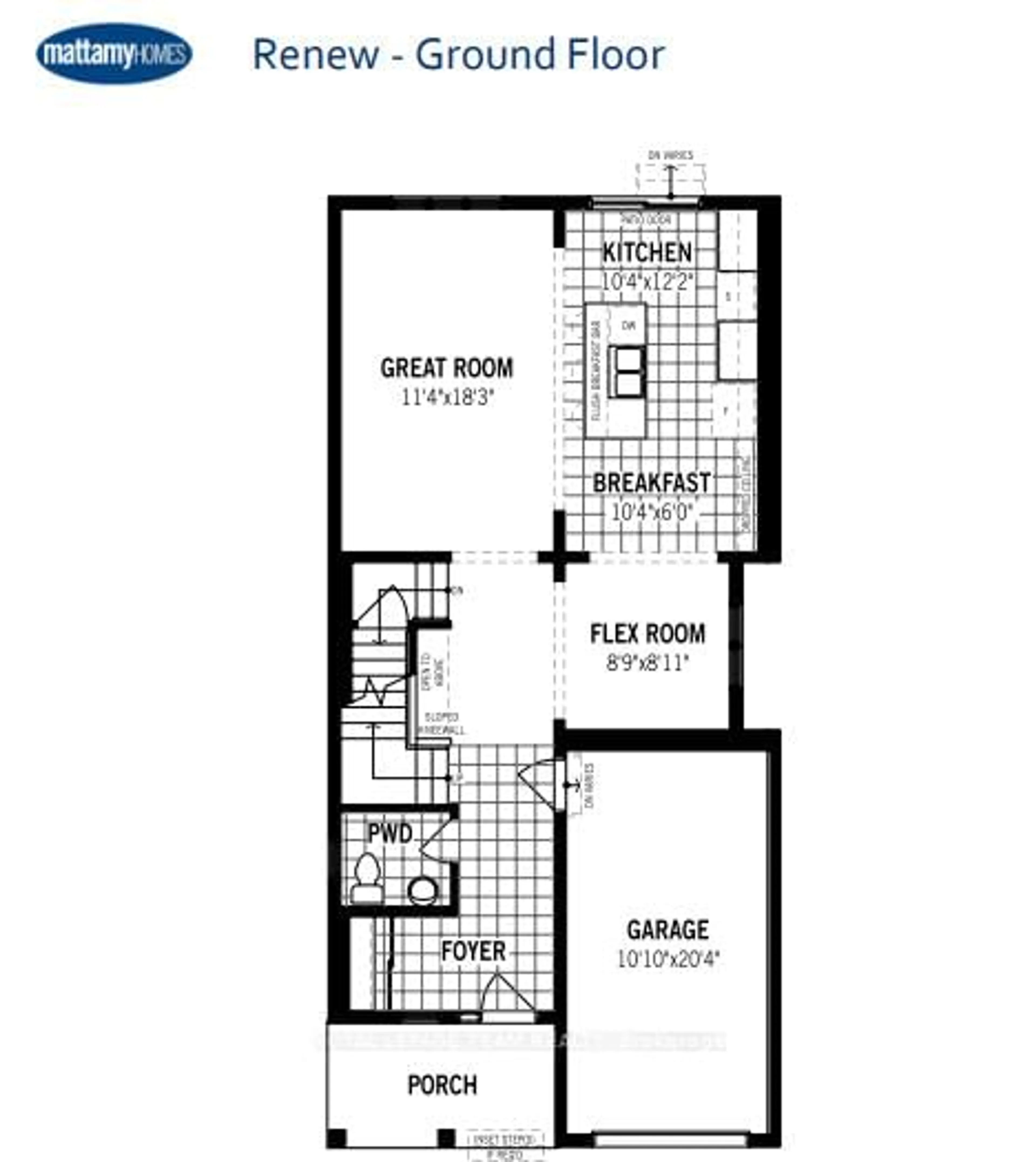 Floor plan for 1026 Depencier Dr, North Grenville Ontario K0G 1J0